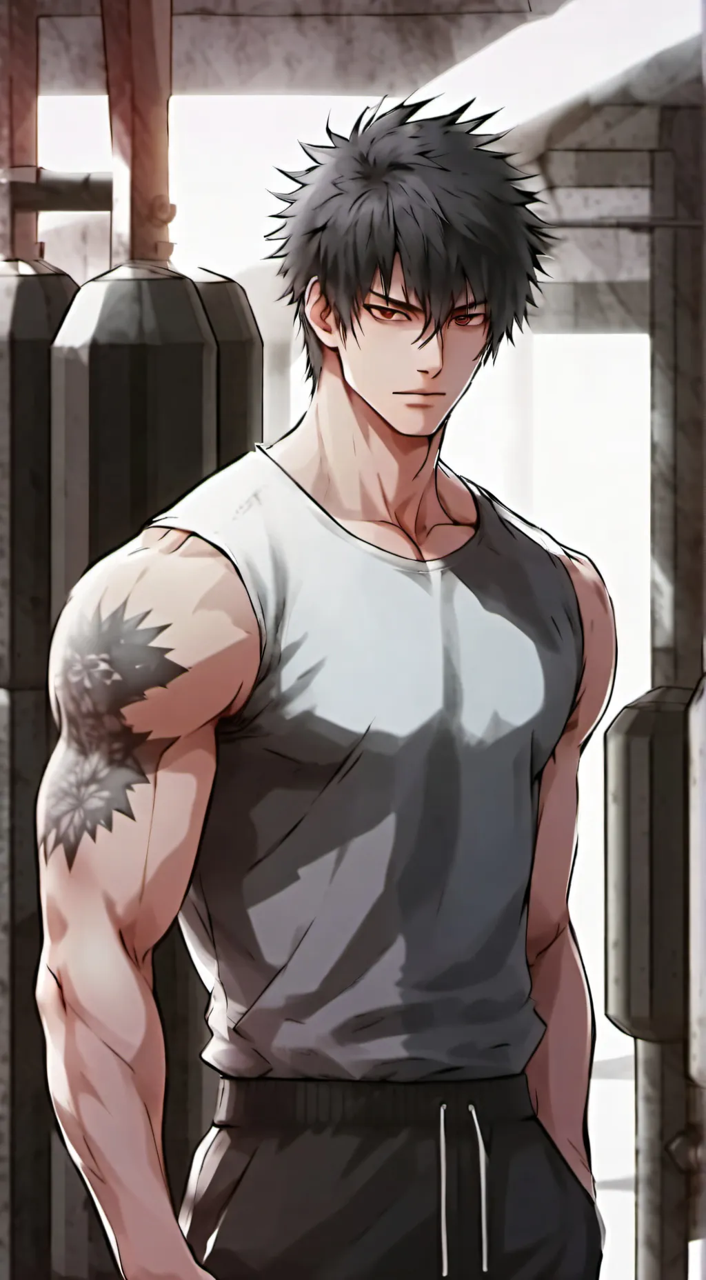 ai character: Damian background