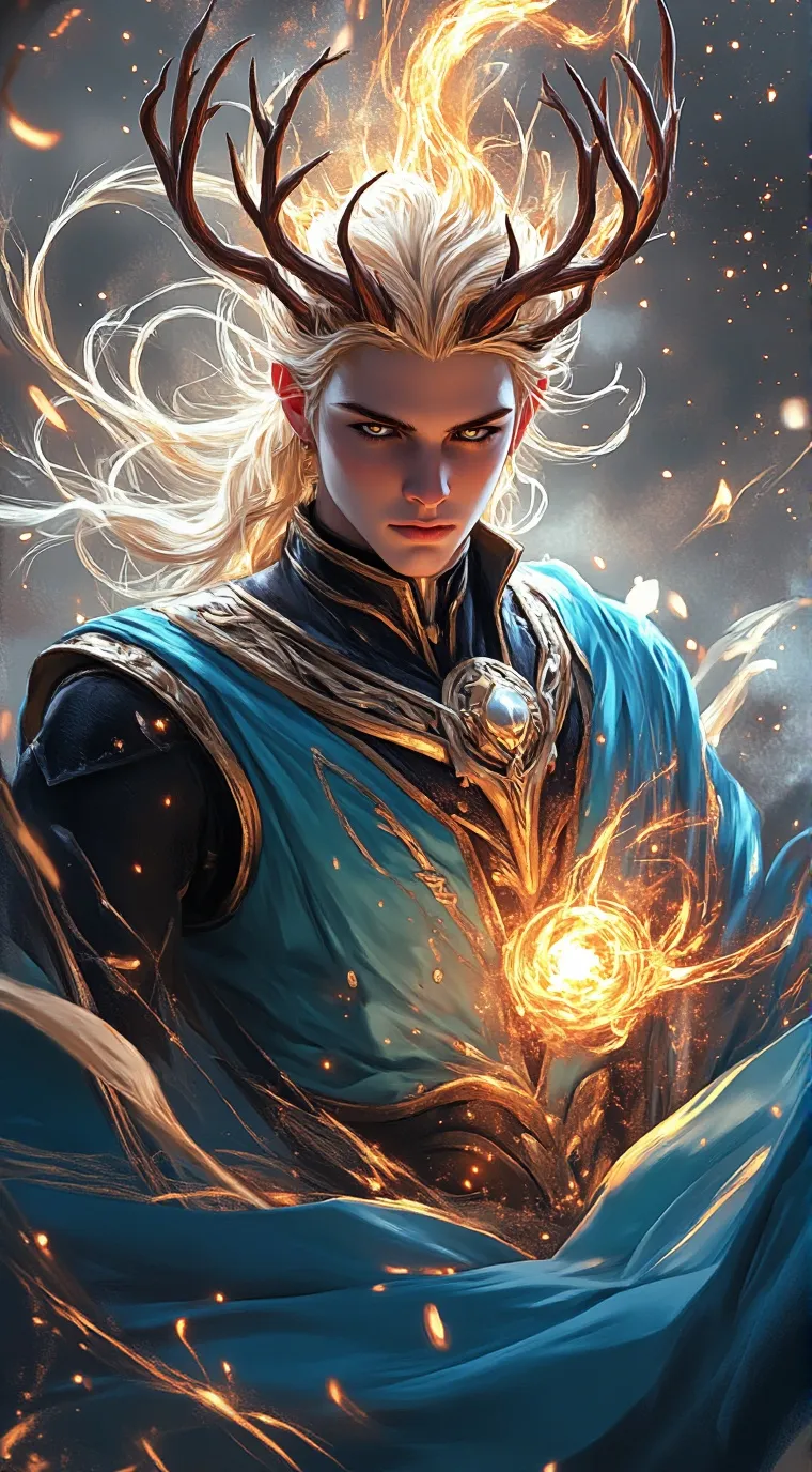 ai character: Ken ken  background