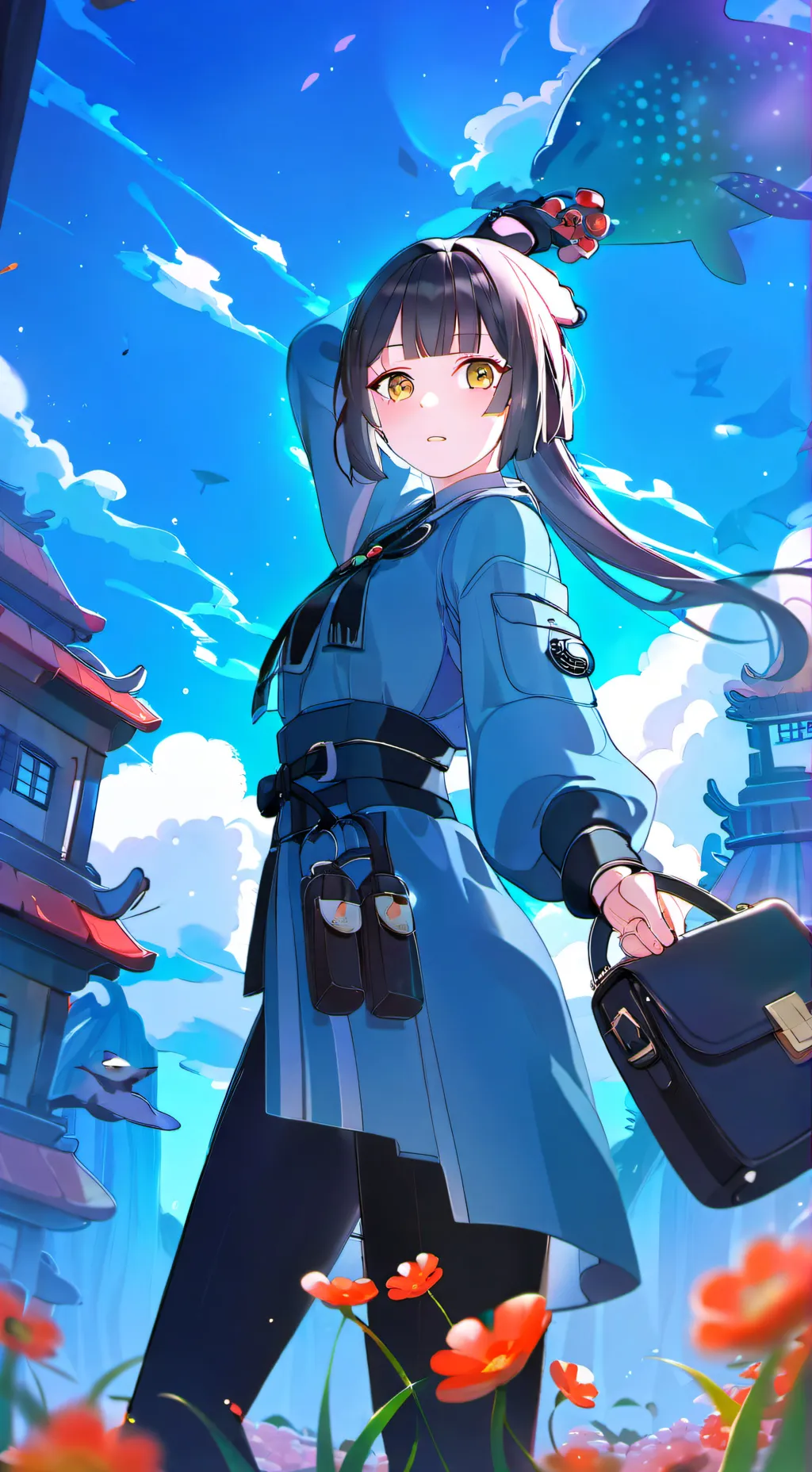 ai character: miyabi background