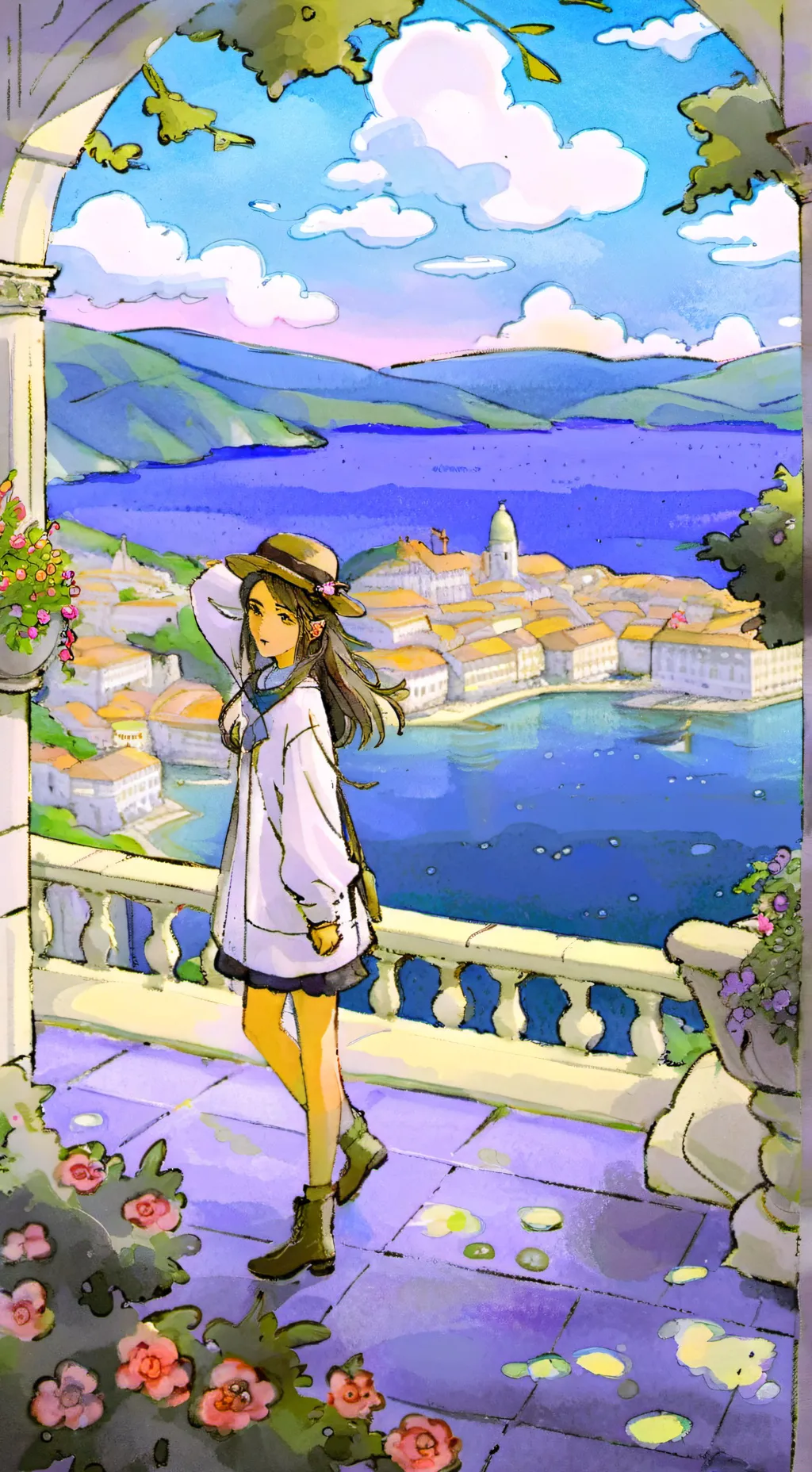 ai character: IQ background