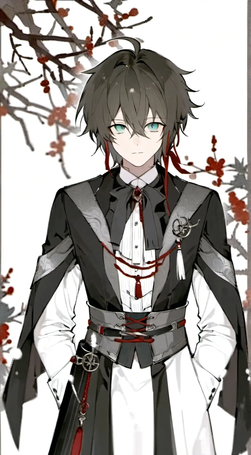 ai character: Muichiro tokito background