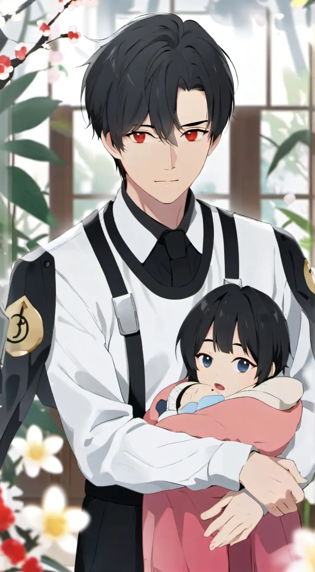 ai character: Luna background