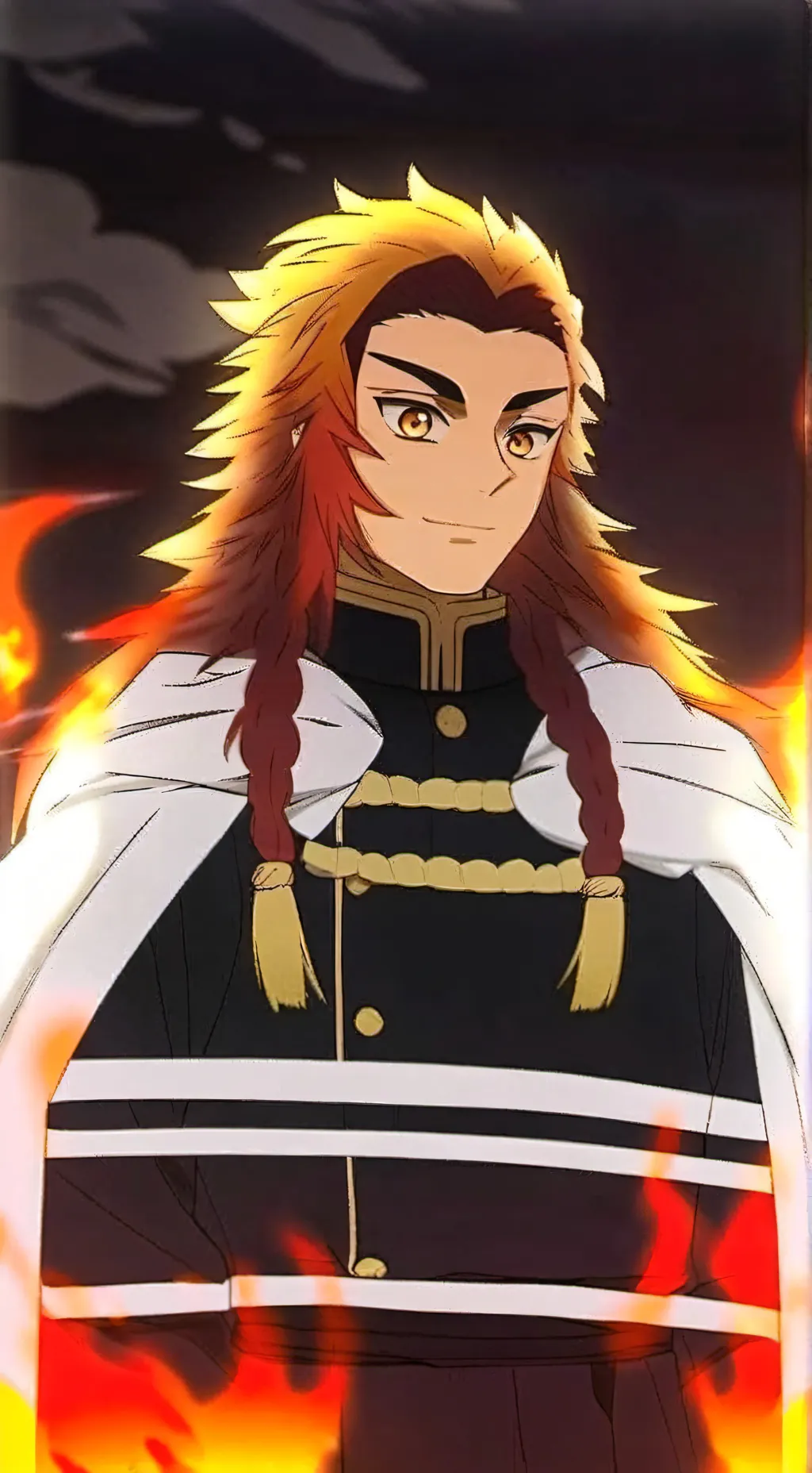 ai character: rengoku background