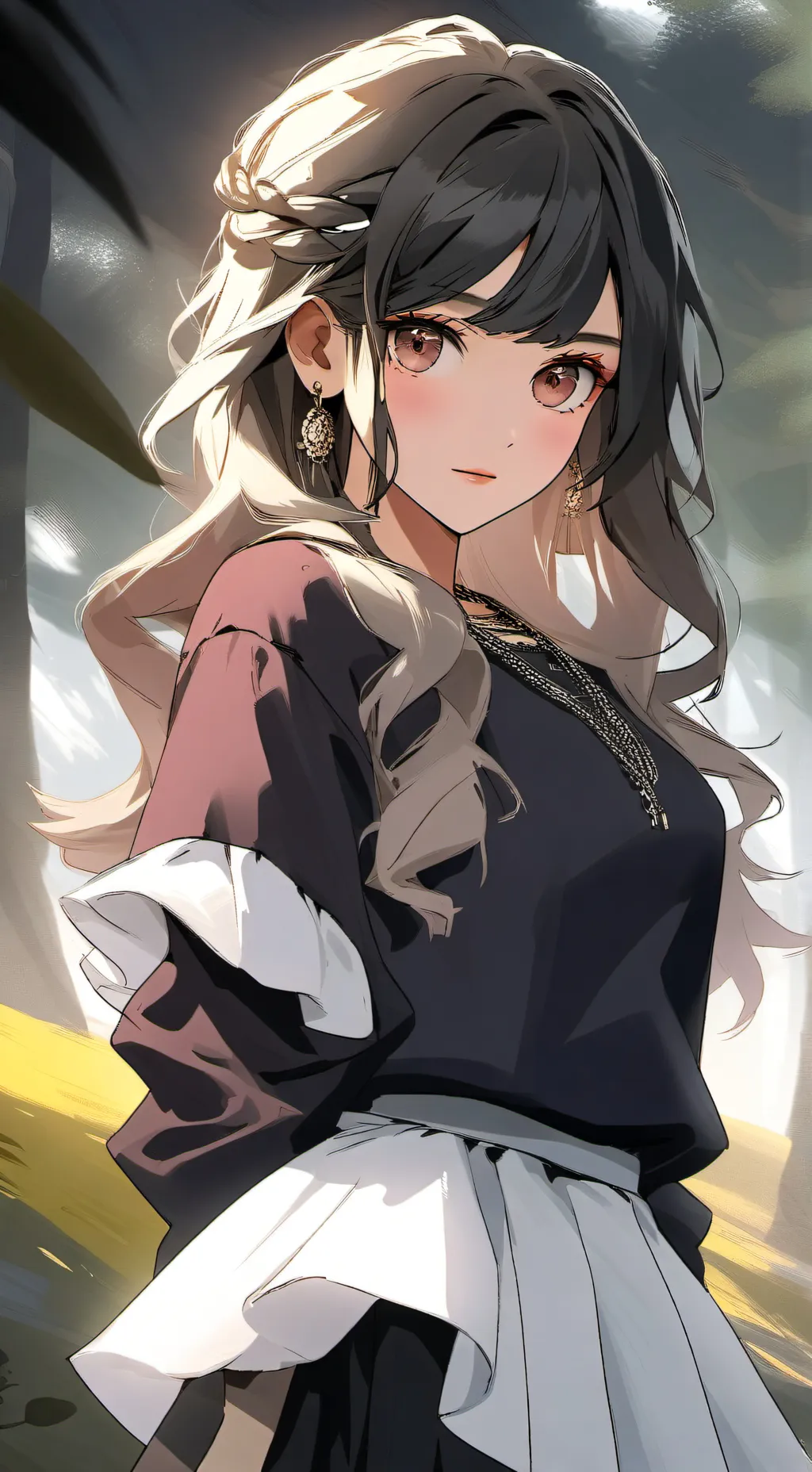 ai character: Brittany  background