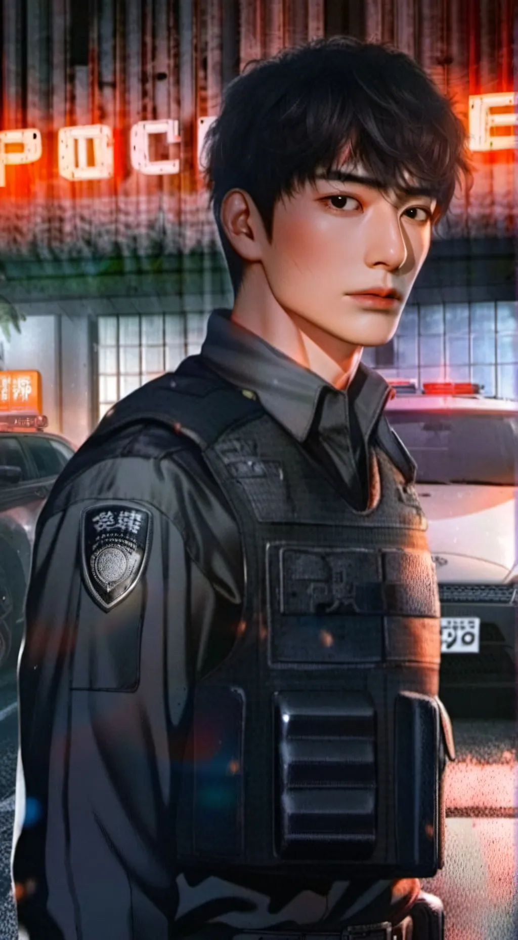 ai character: Adrián background