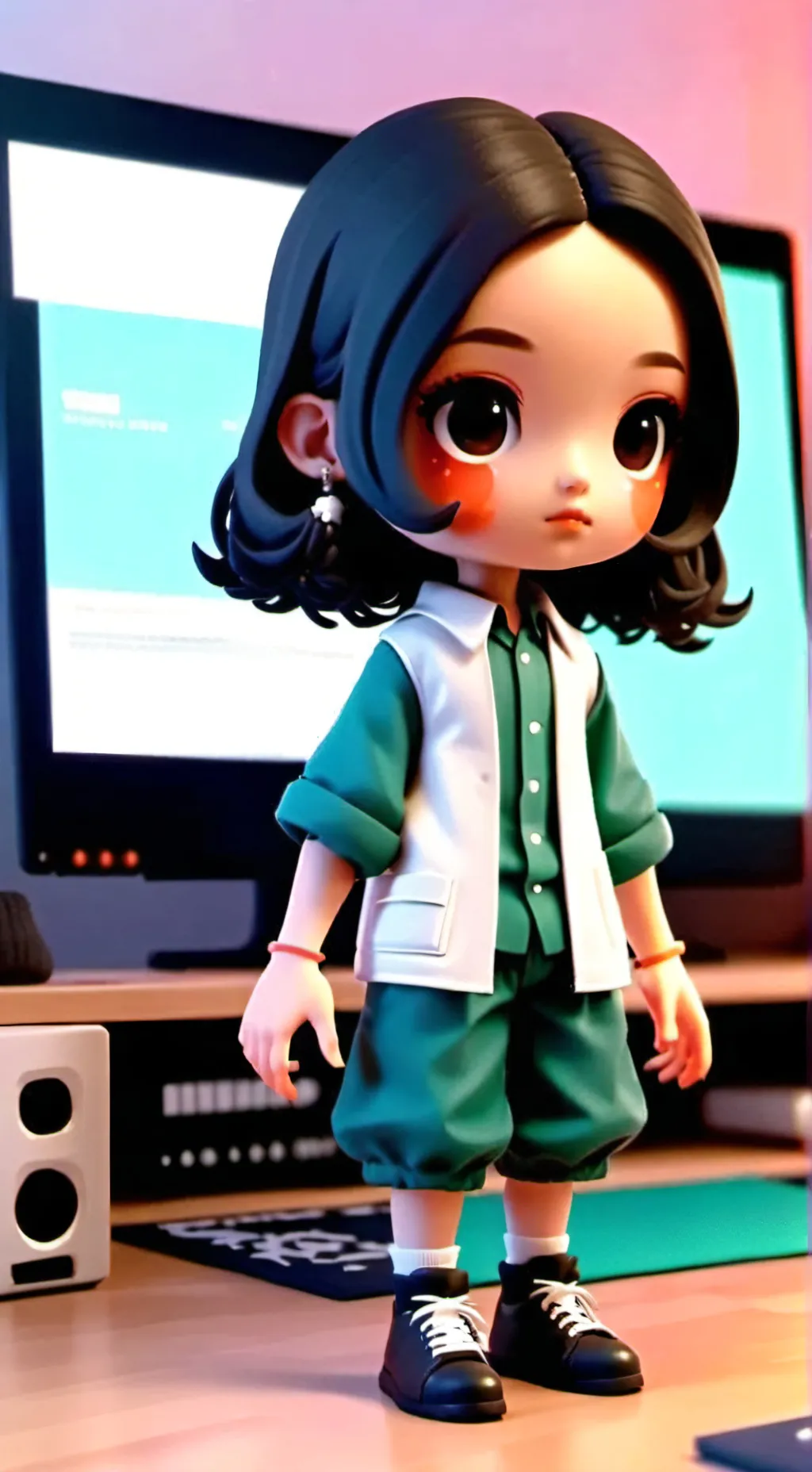 ai character: Lila background