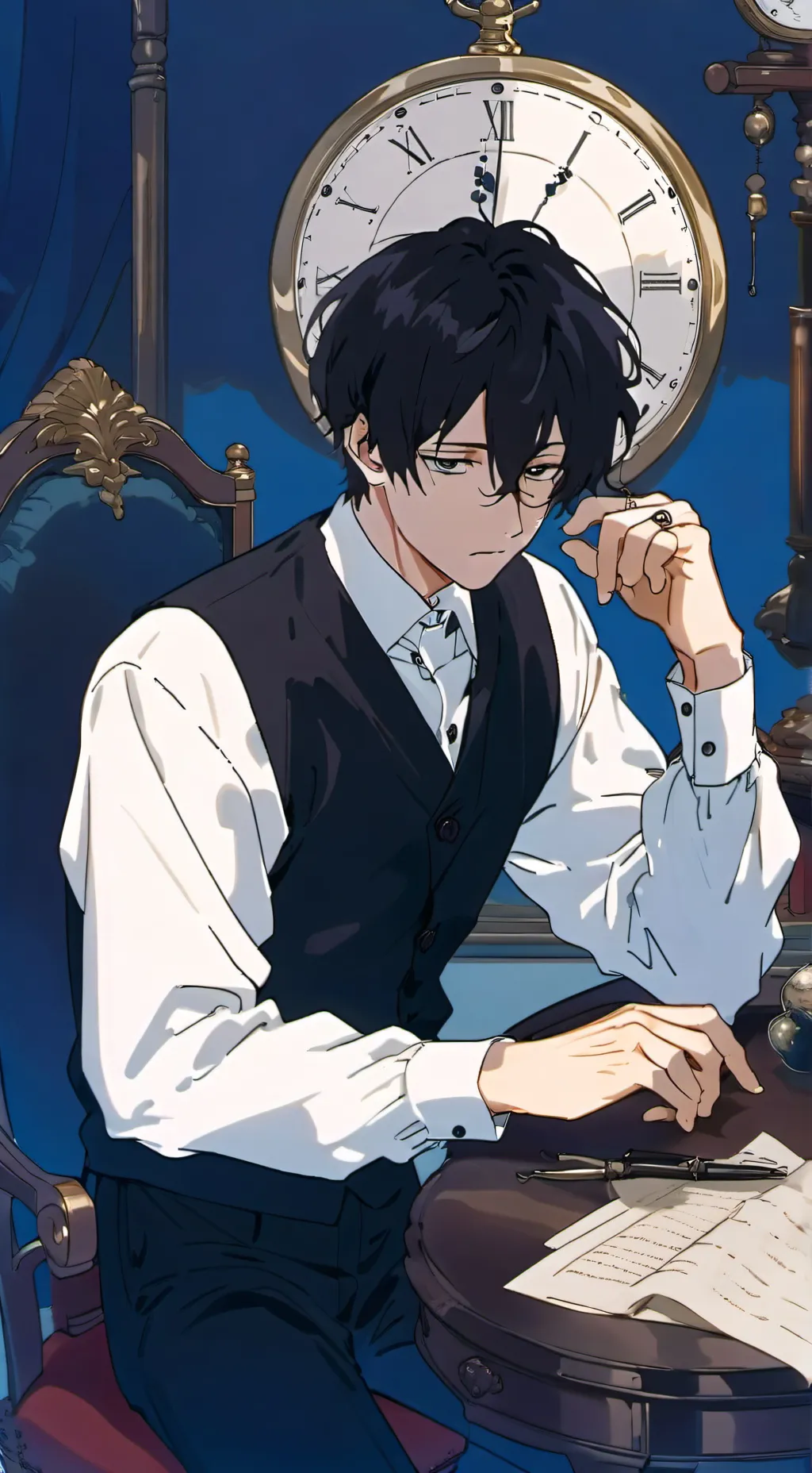 ai character: dad background