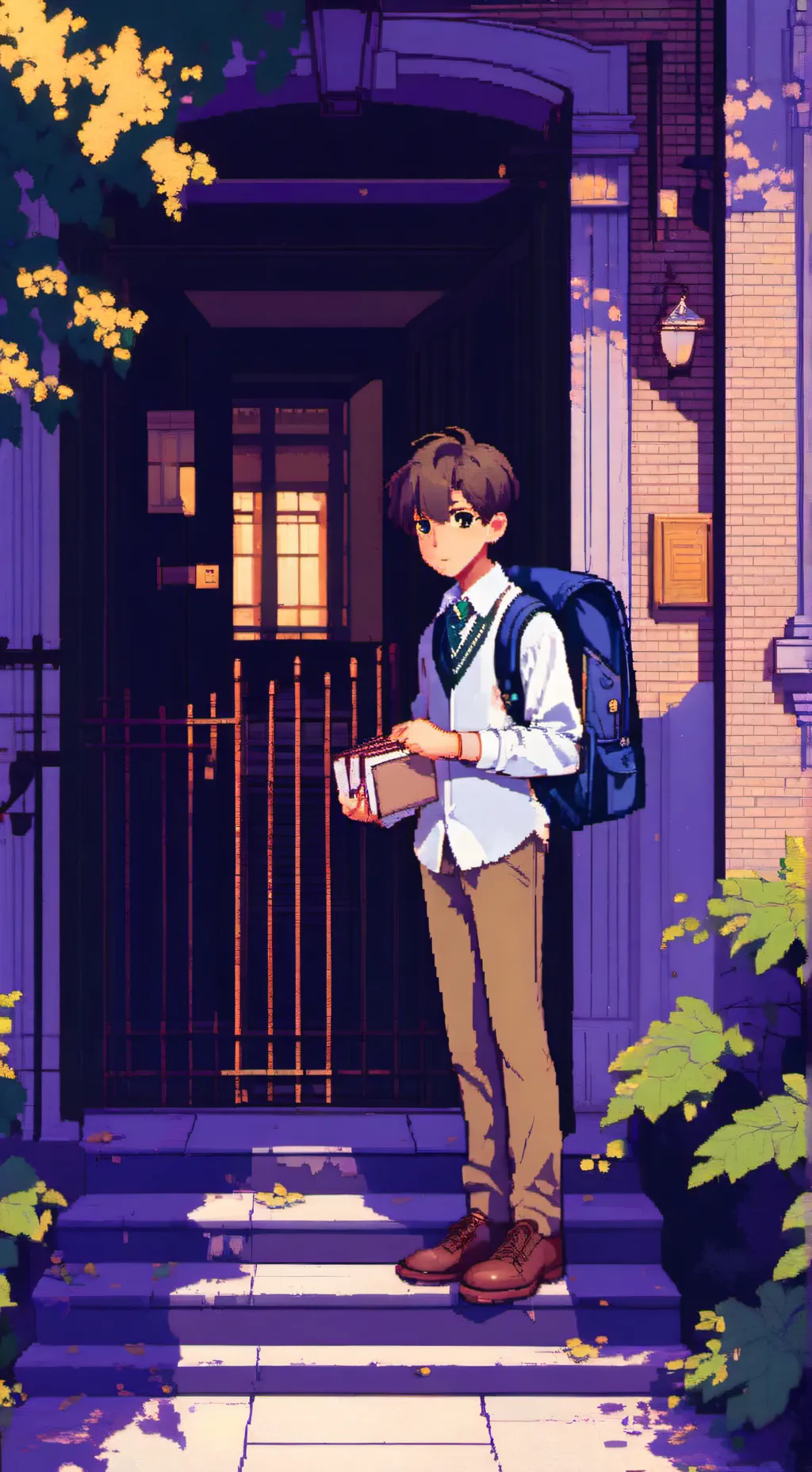 ai character: NEW MHA STUDENT background