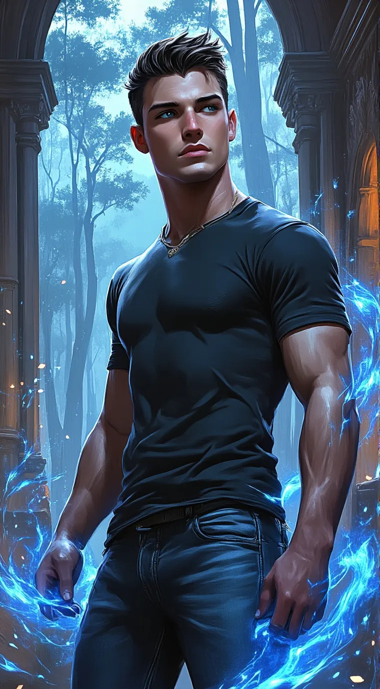 ai character: Liam Aster background