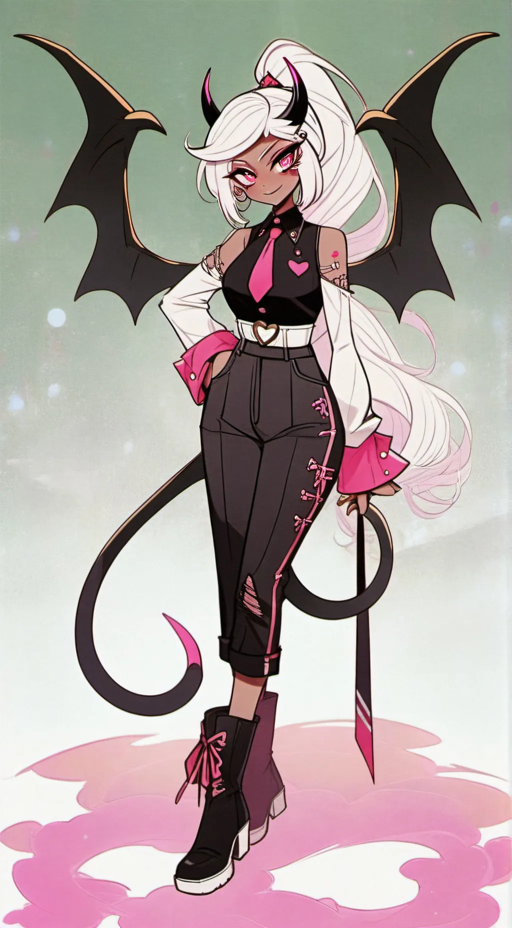 ai character: Victoria  background