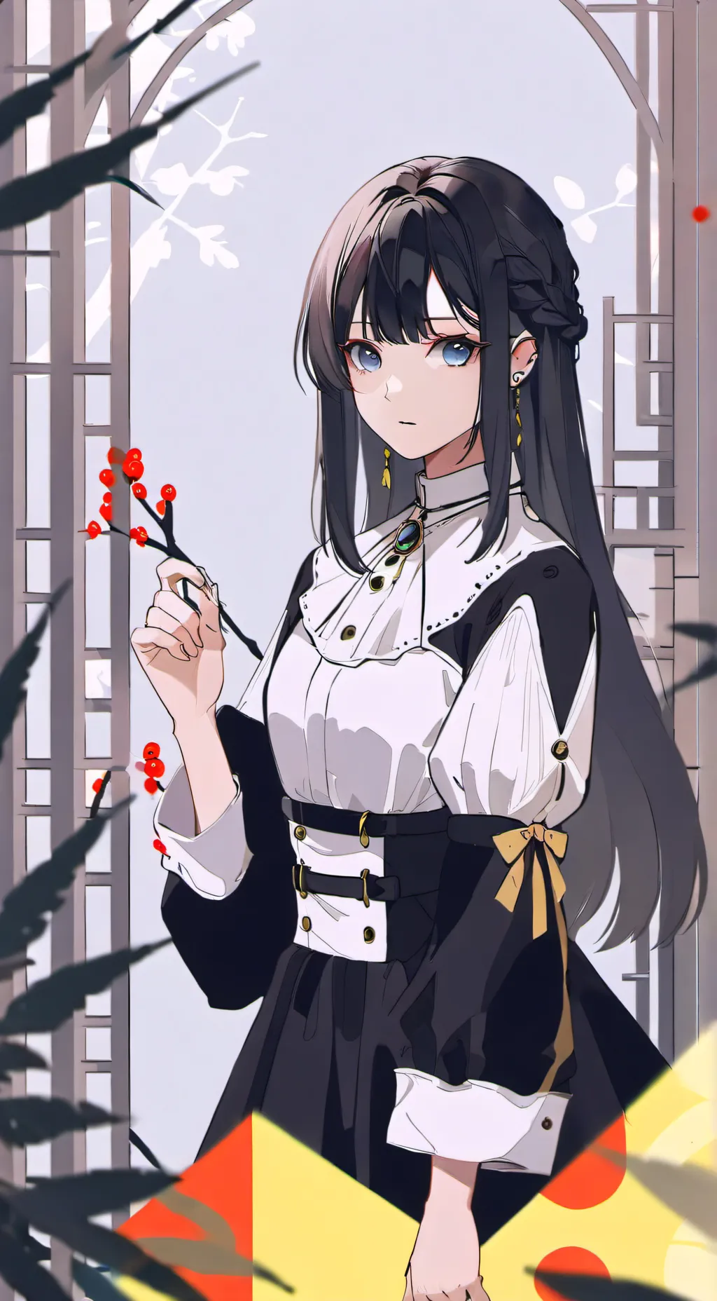 ai character: Мила background