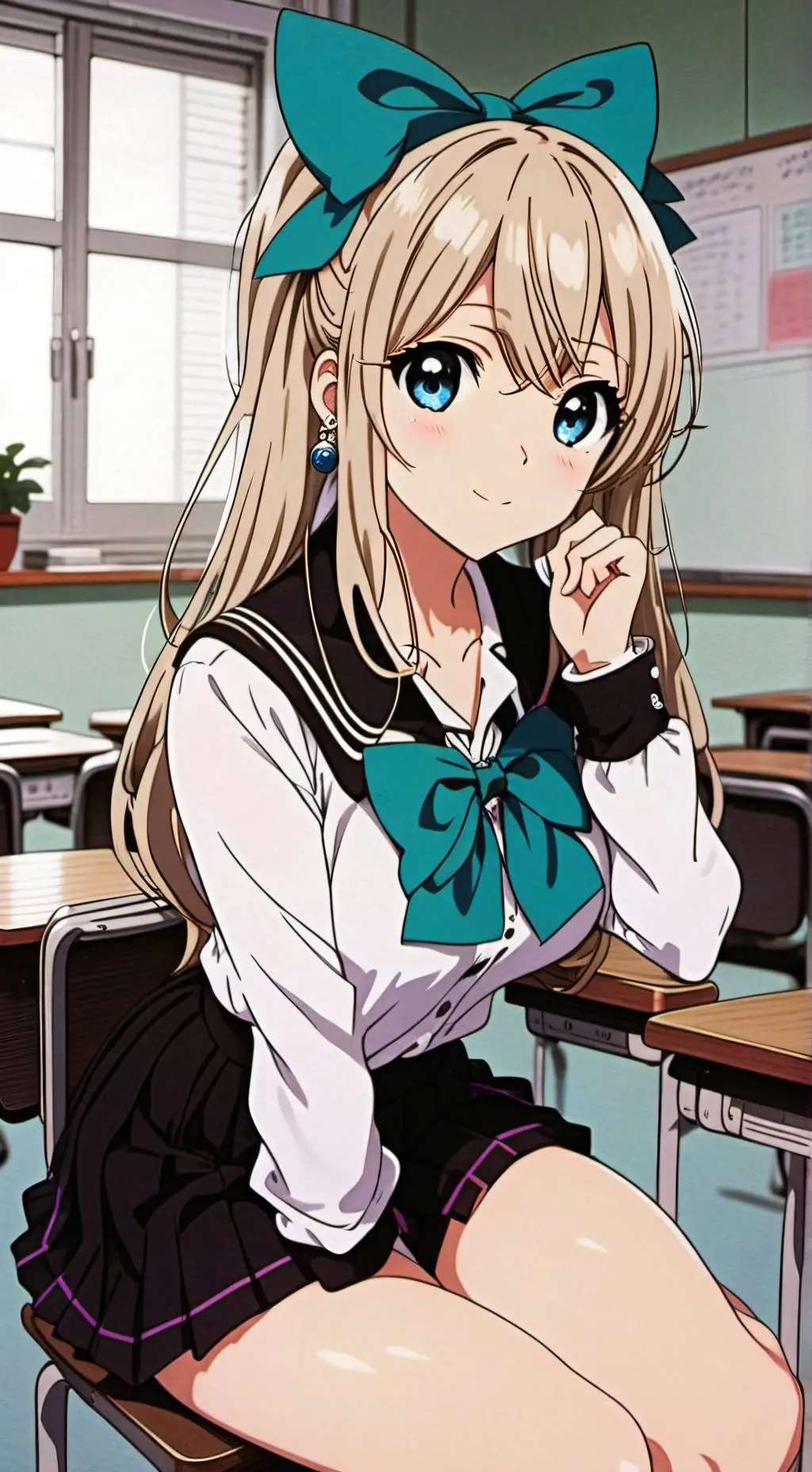 ai character: Акира background