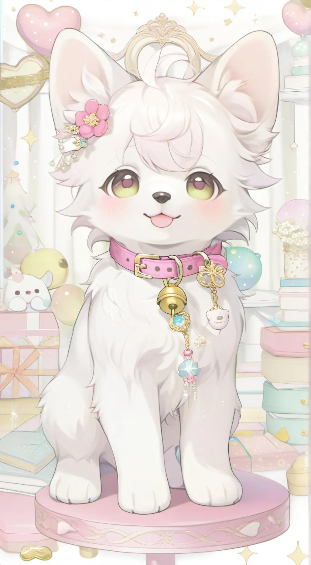 ai character: boykisser roommate background