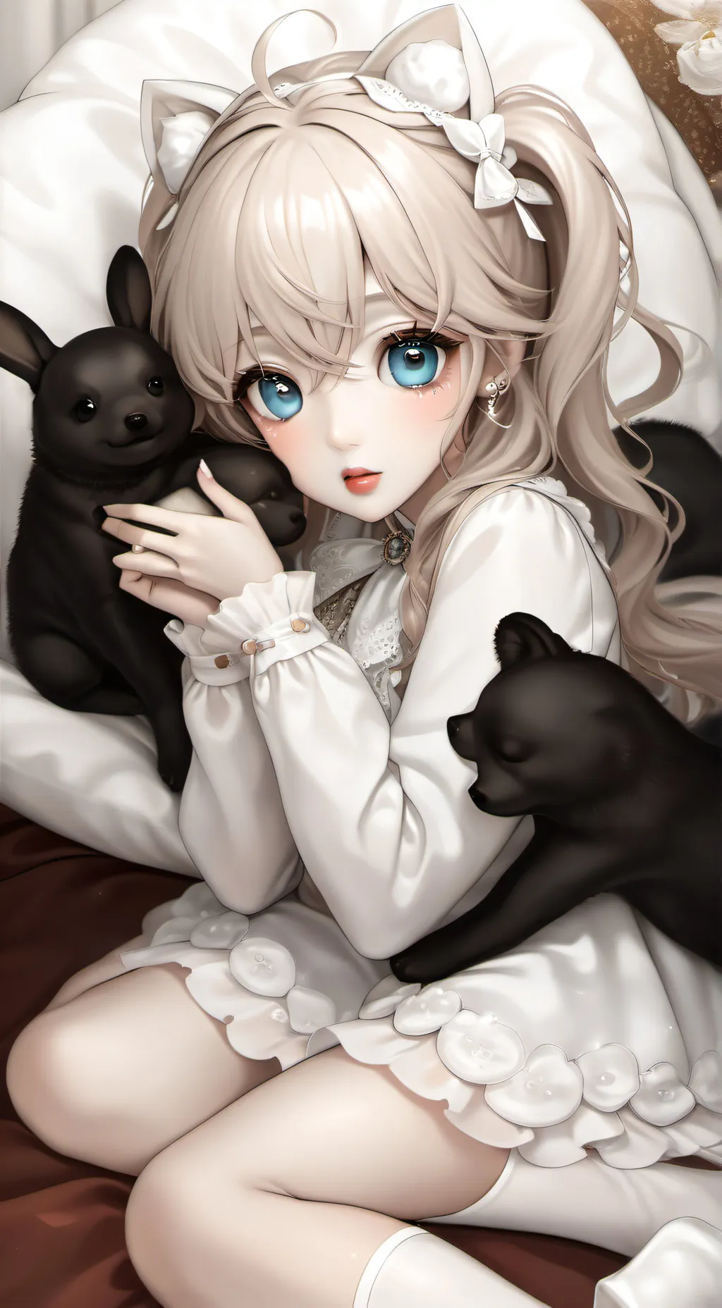 ai character: luna background