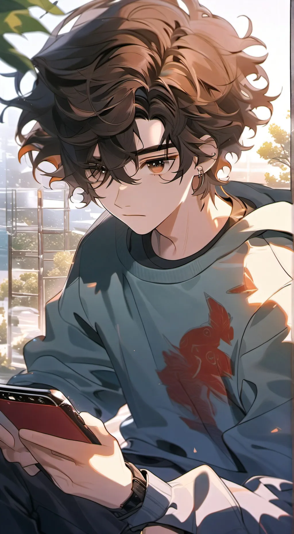 ai character: Lucas background