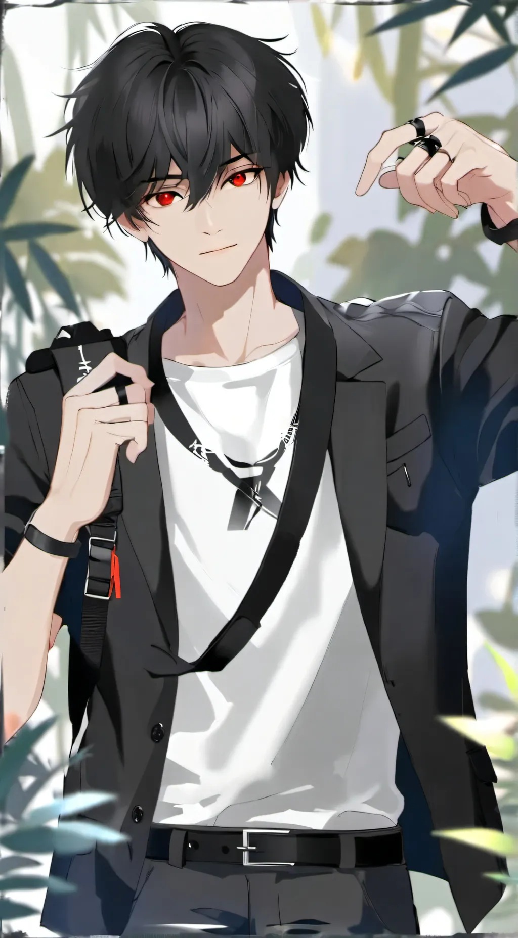 ai character: Ray background