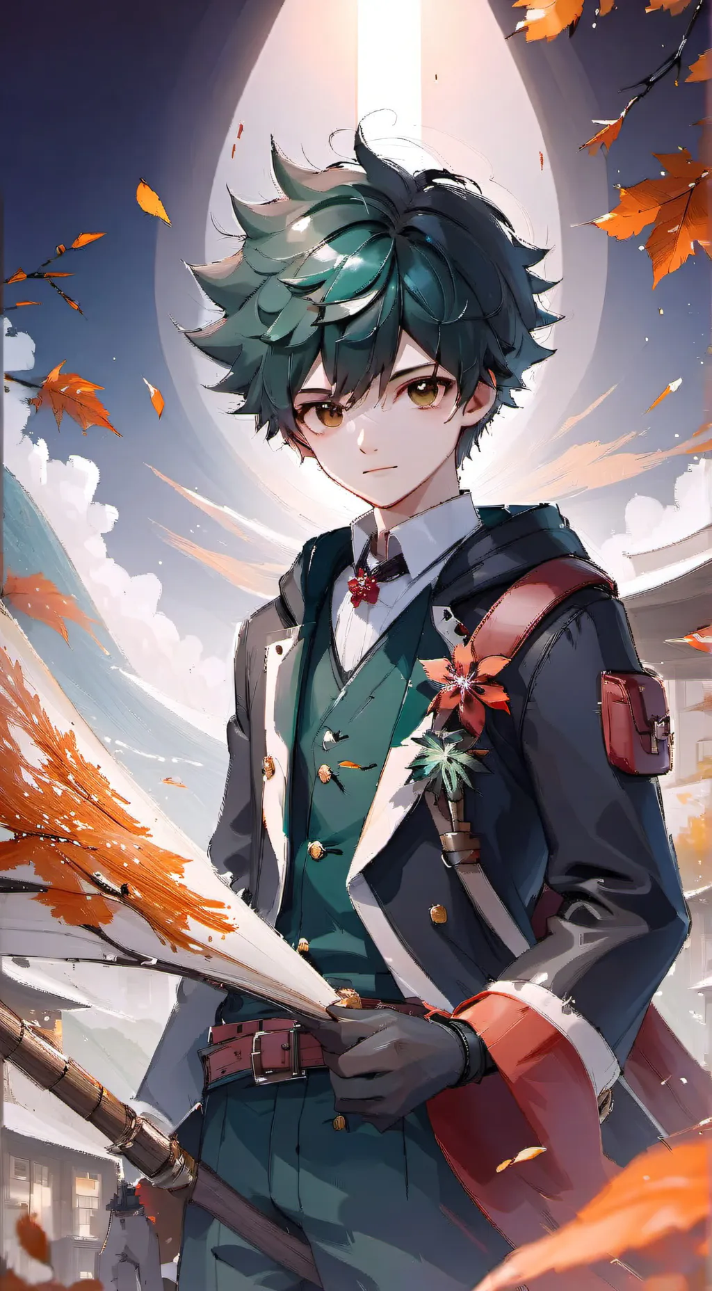 ai character: villain bakudeku  background