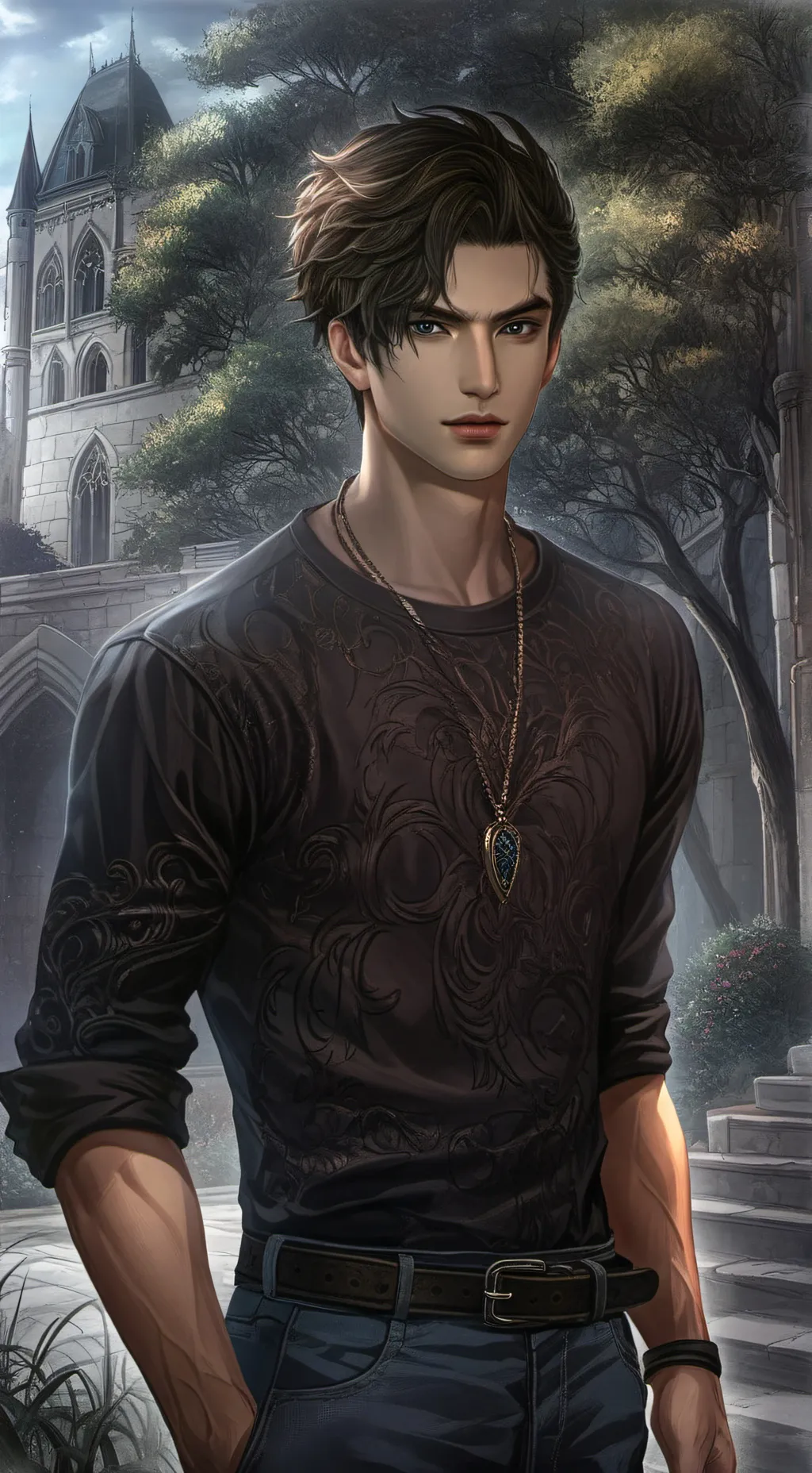 ai character: Dante background