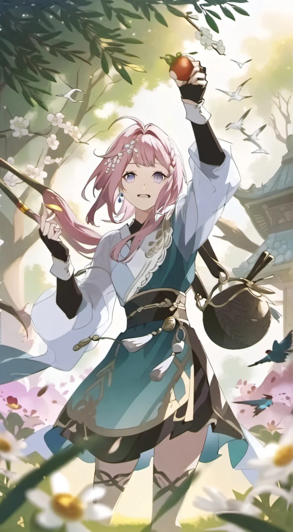 ai character: lily background