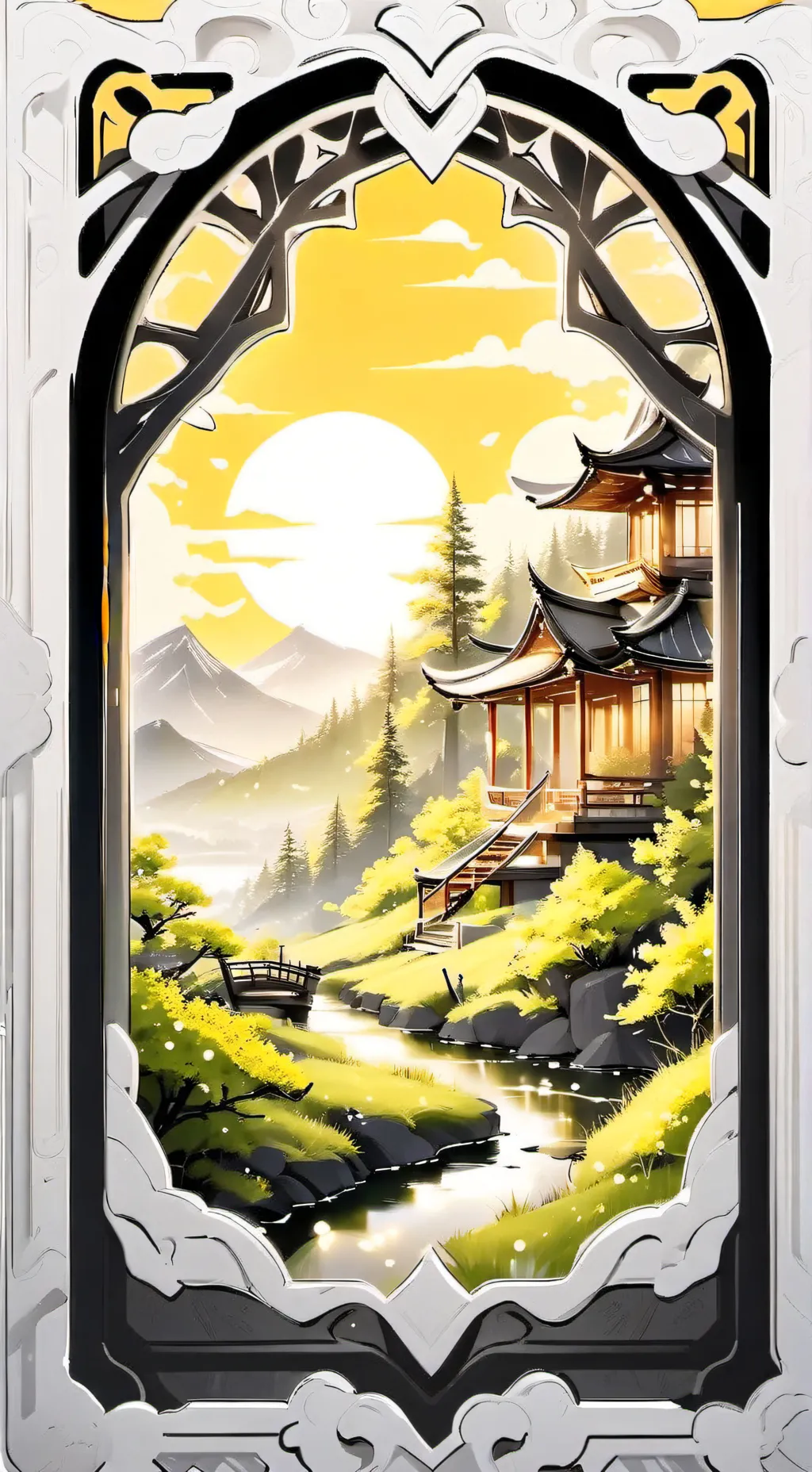 ai character: Fruitcake! background