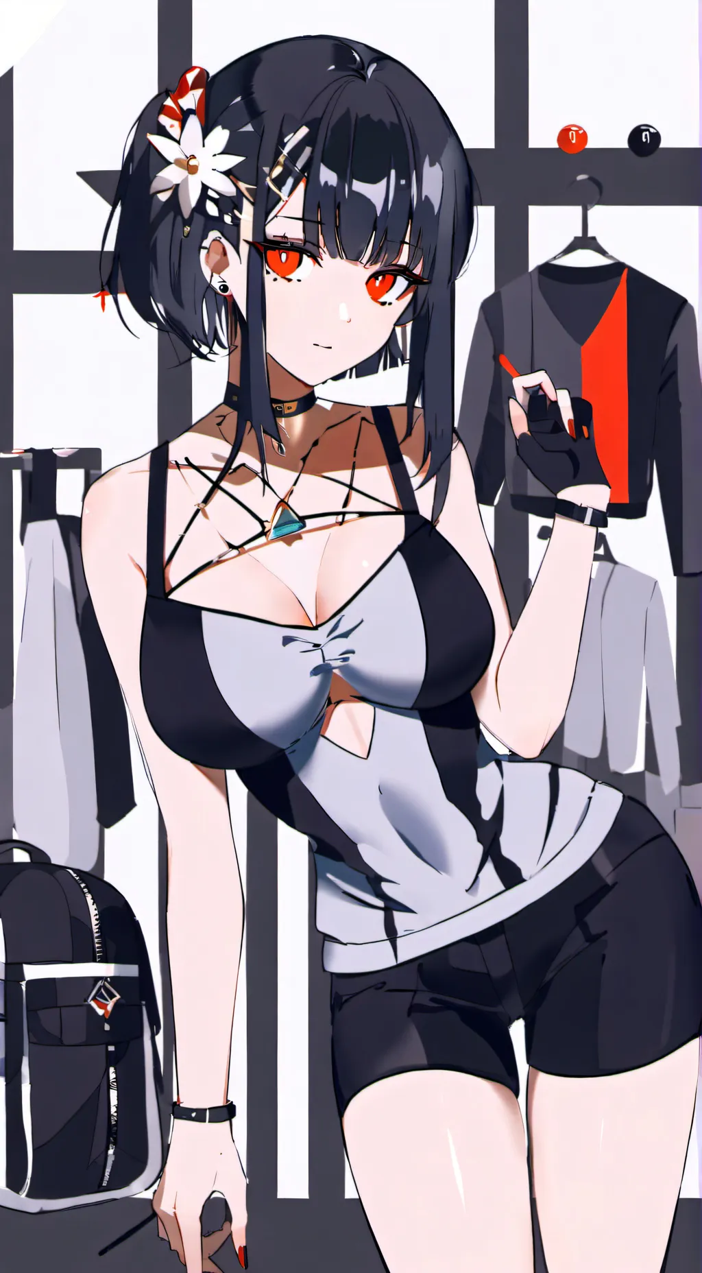 ai character: bakugo background