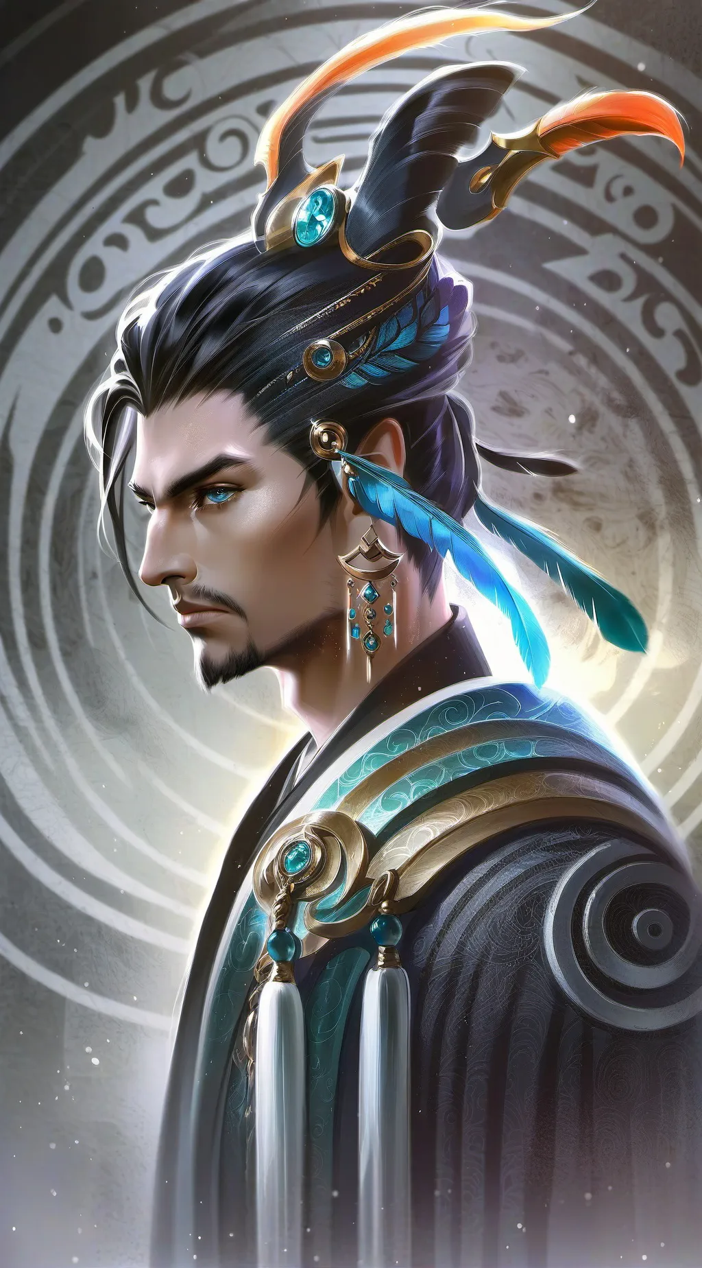 ai character: Amir background