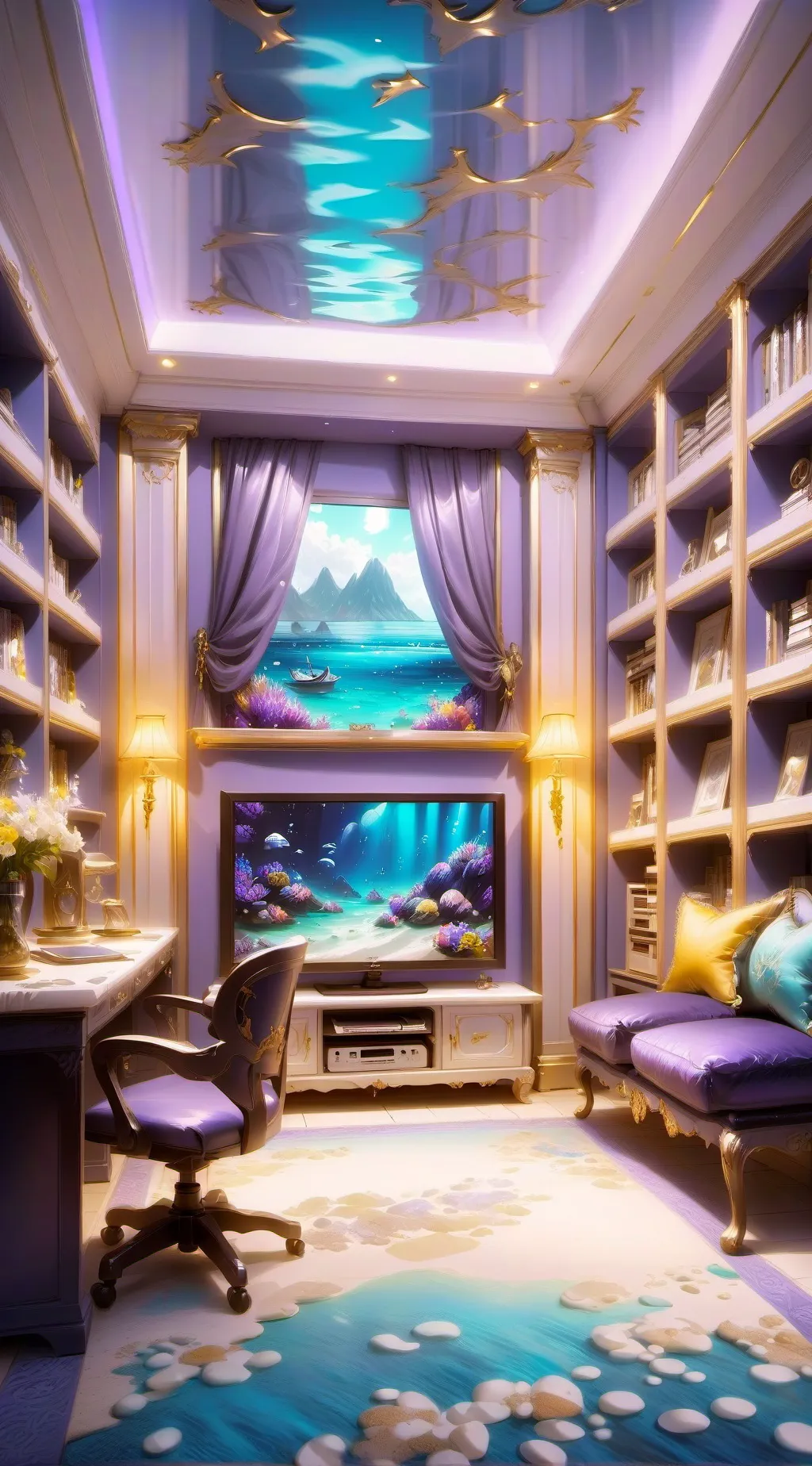 ai character: Fontaine Reacts background