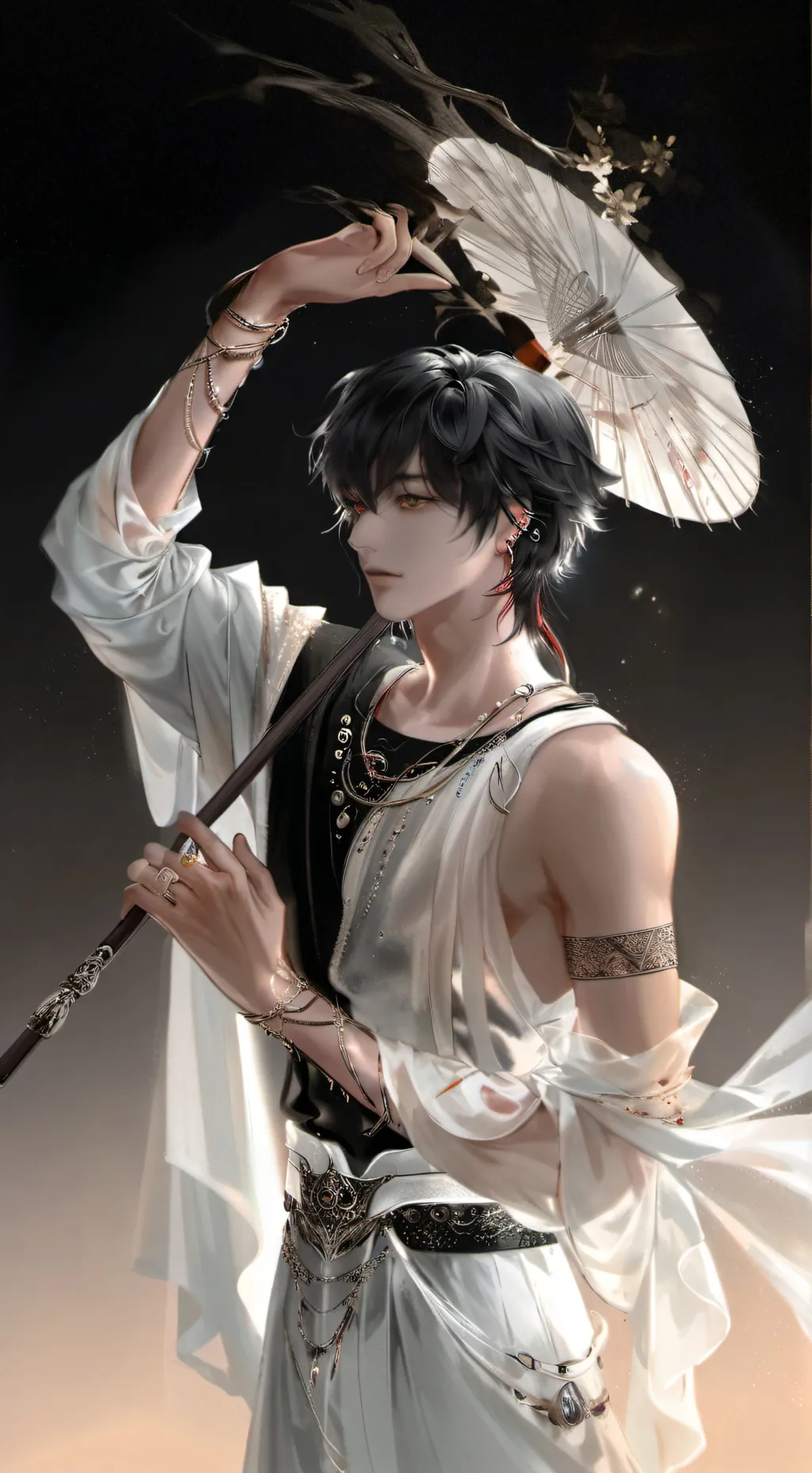 ai character: Felix🖤 background