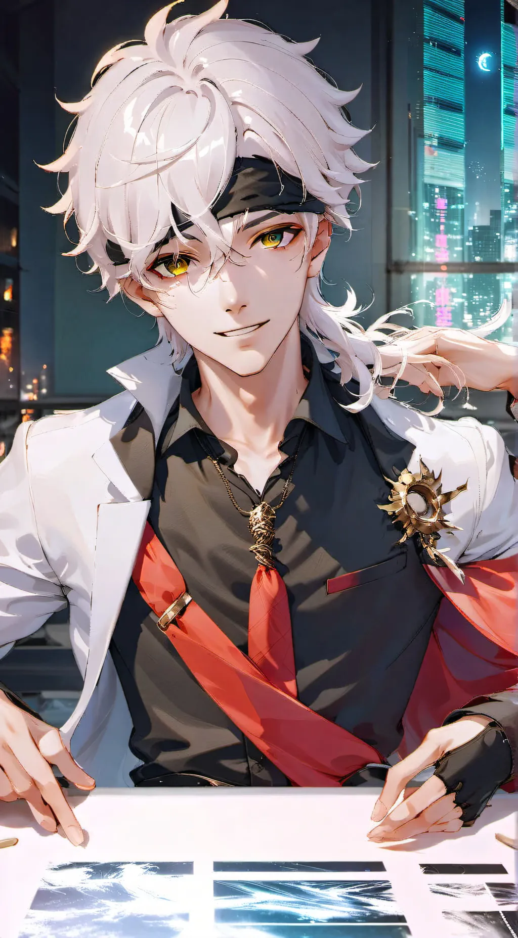 ai character: Shiruo background