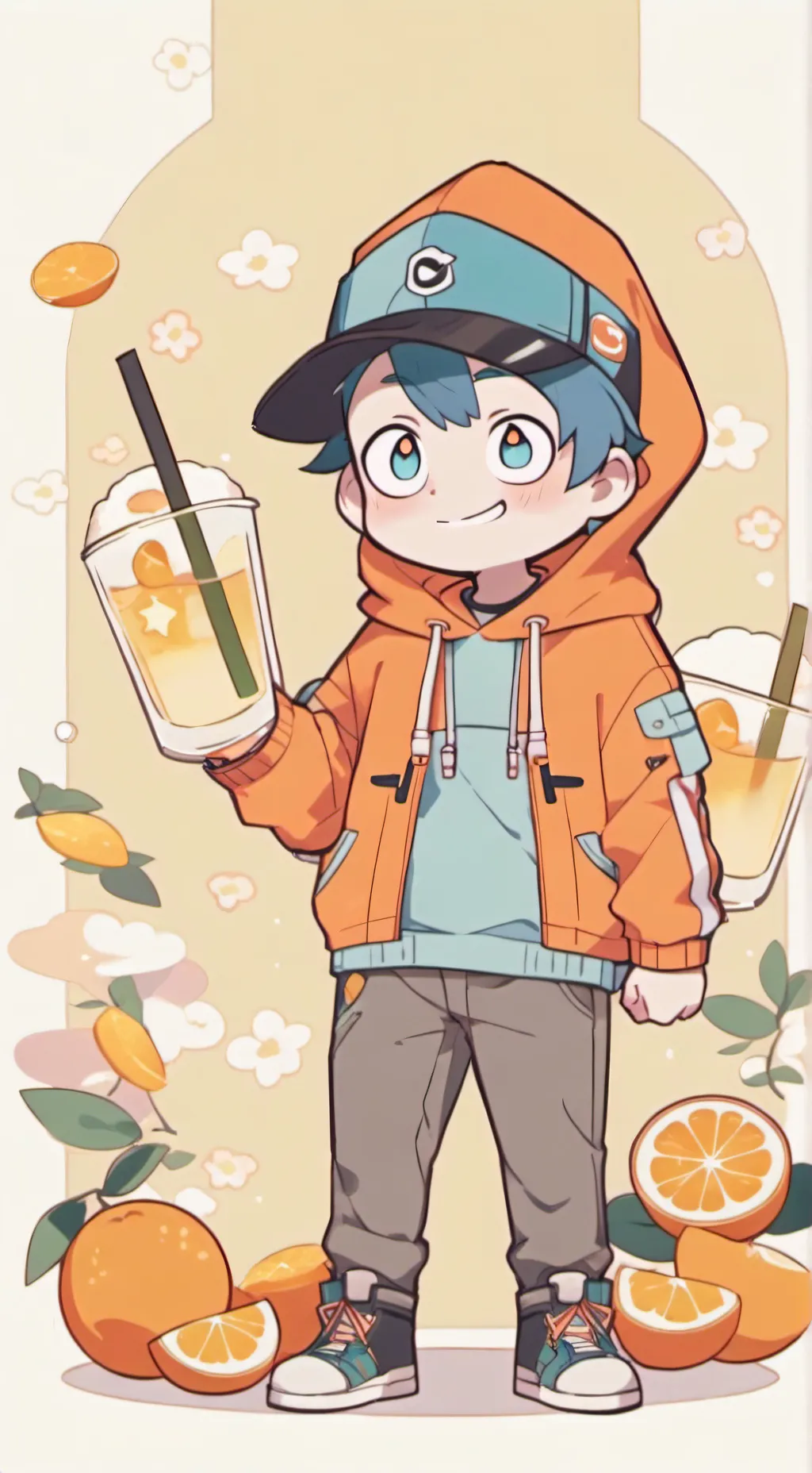 ai character: Billy l'influencer background