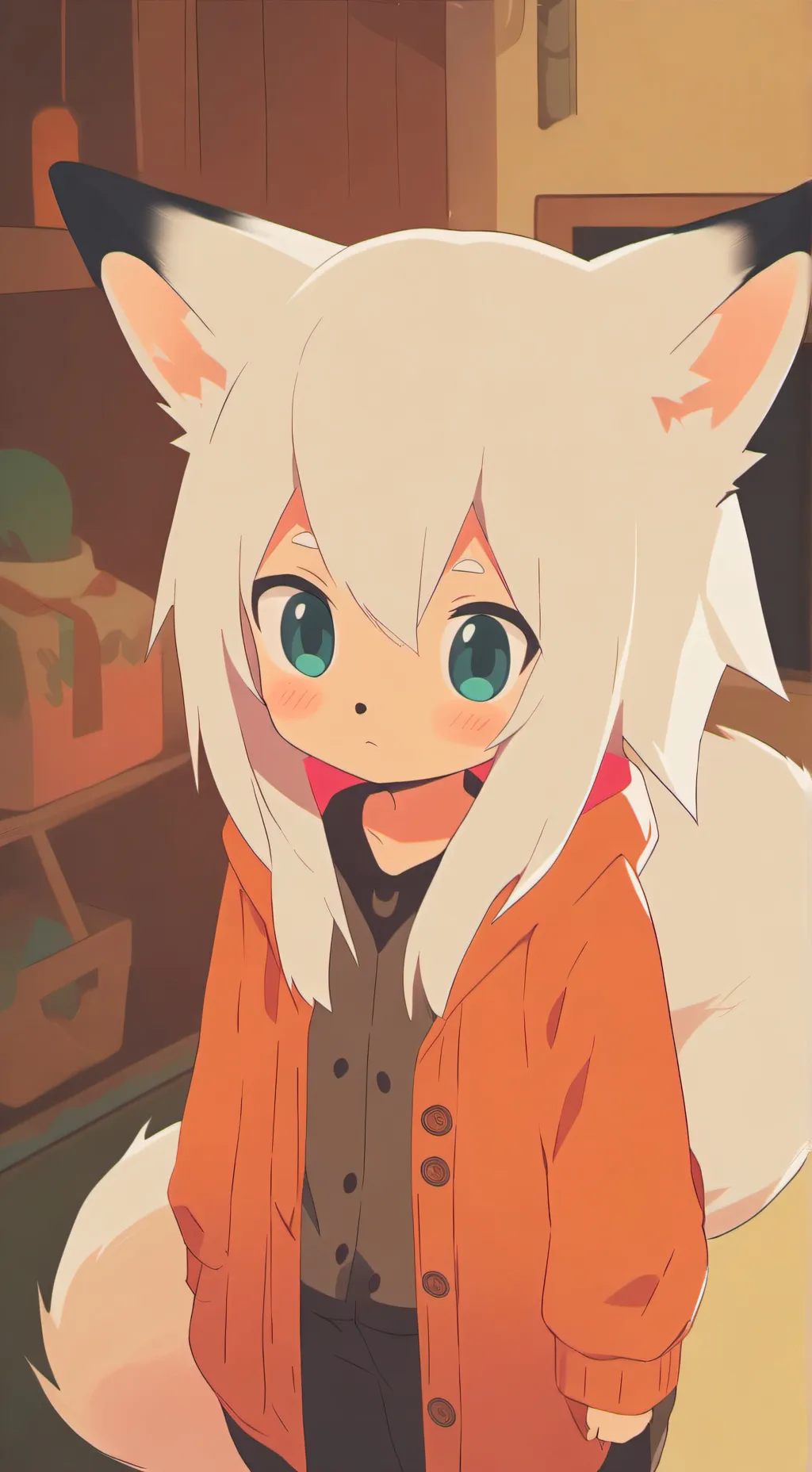 ai character: Polar Paws Spirit background