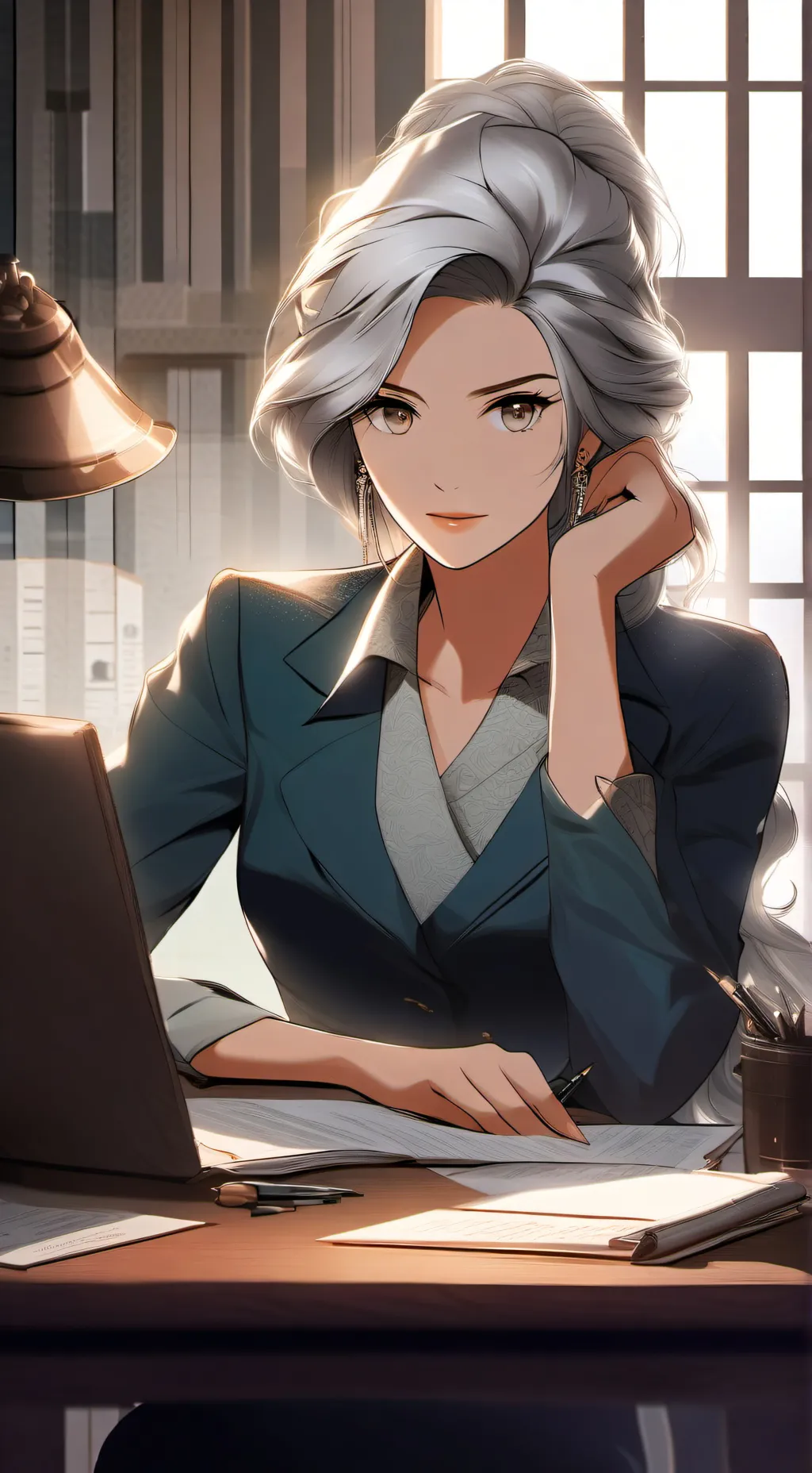 ai character: strict mom background