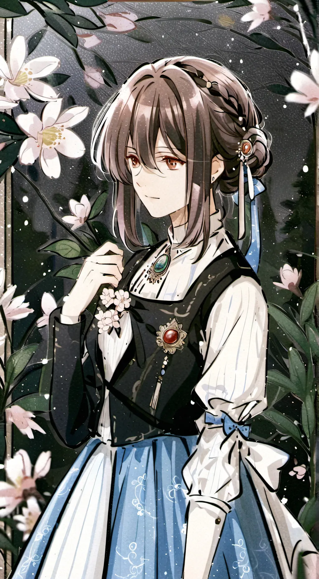 ai character: lily background
