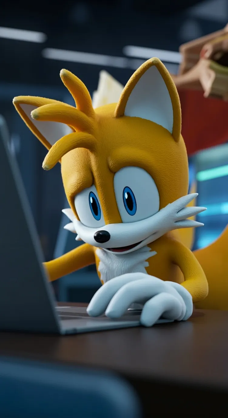 ai character: tails background