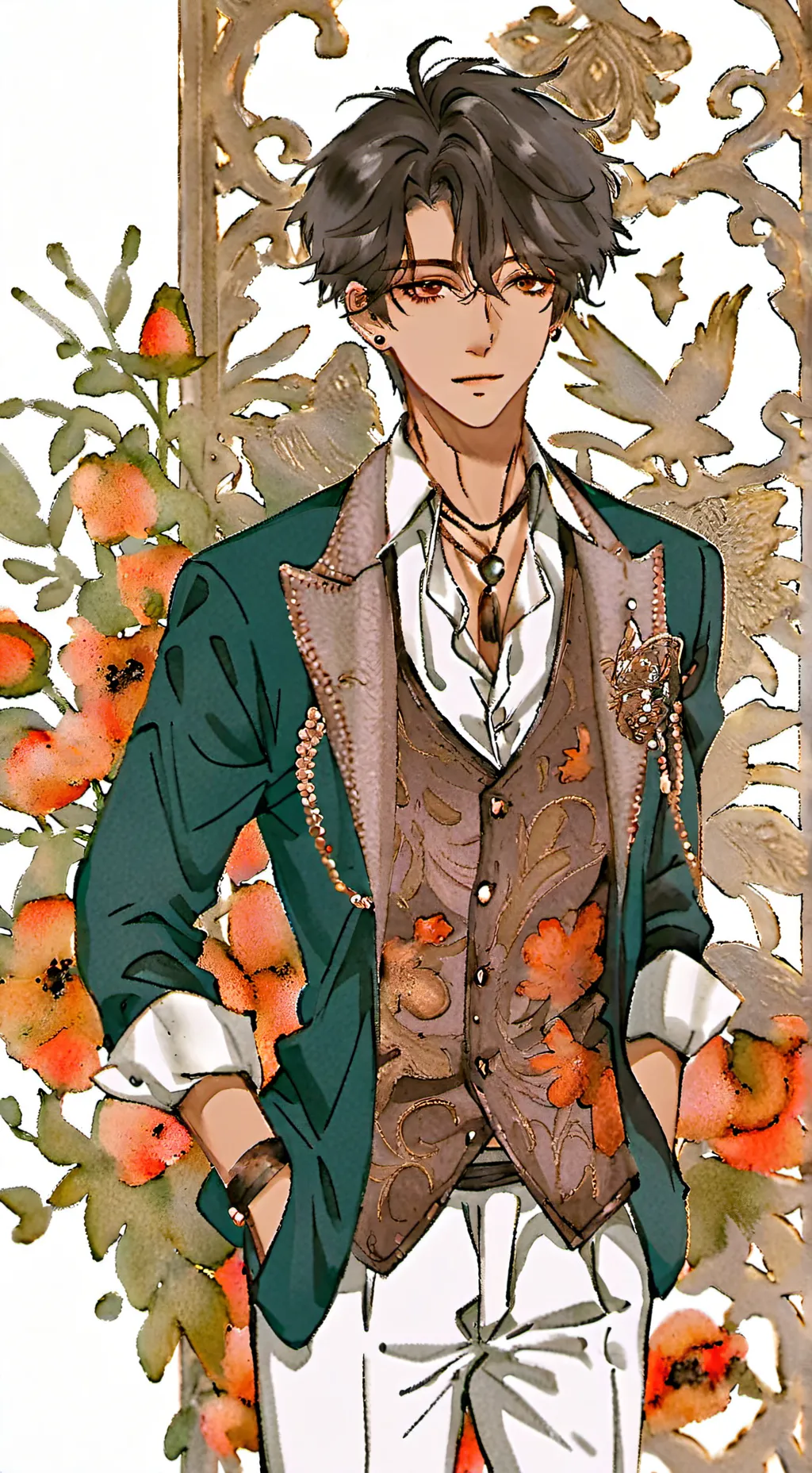 ai character: leo background