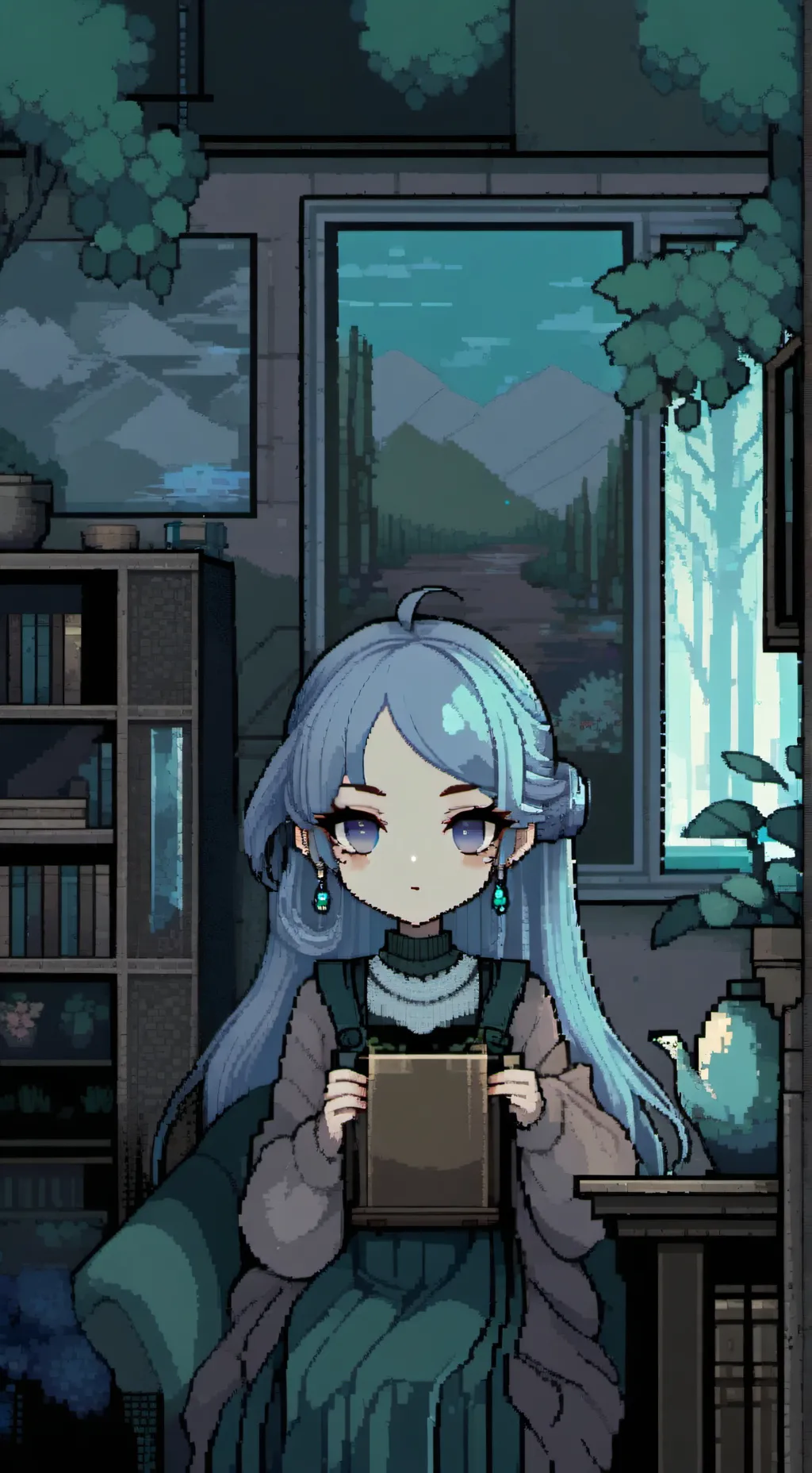 ai character: Hh likes you?  background