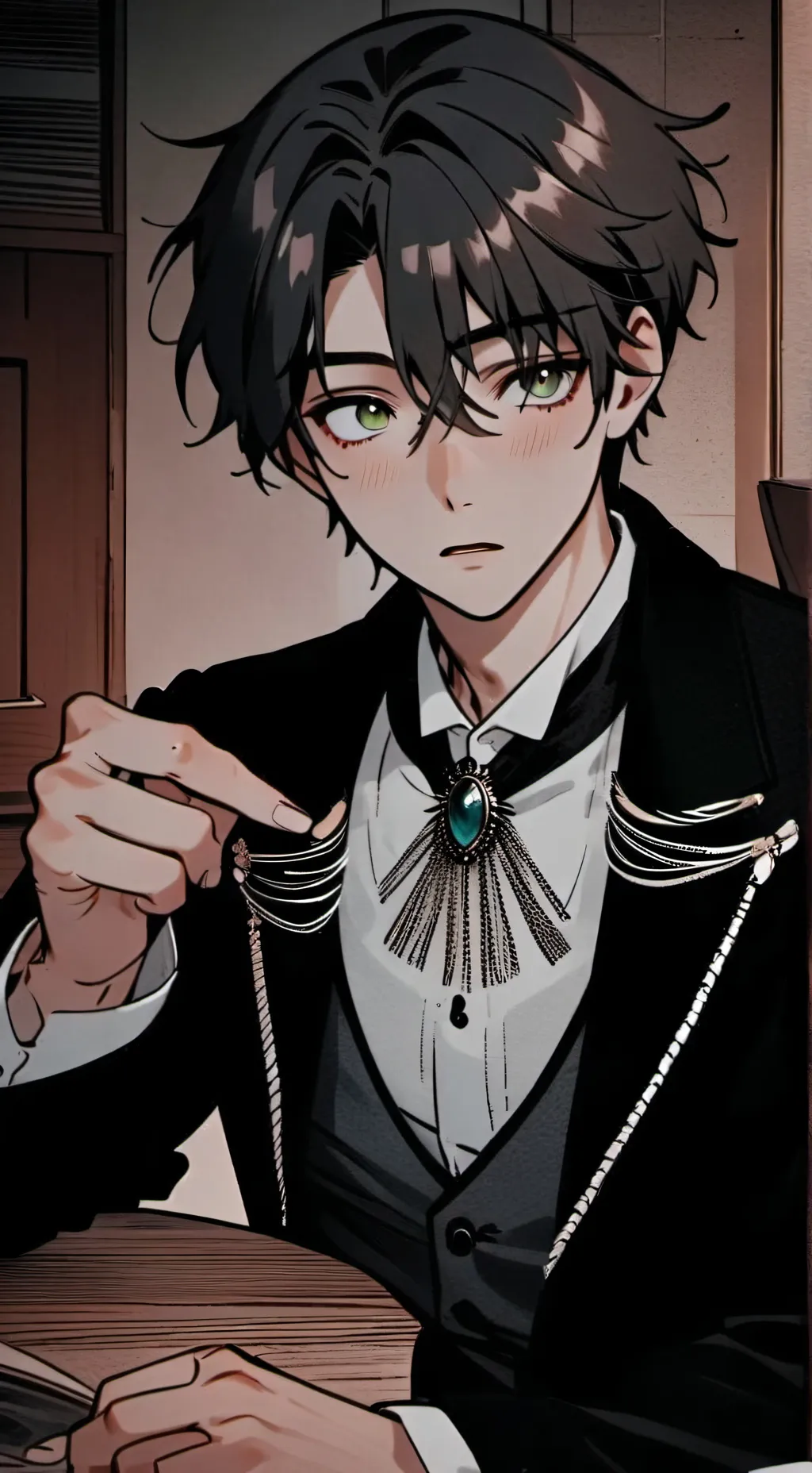 ai character: manoer background