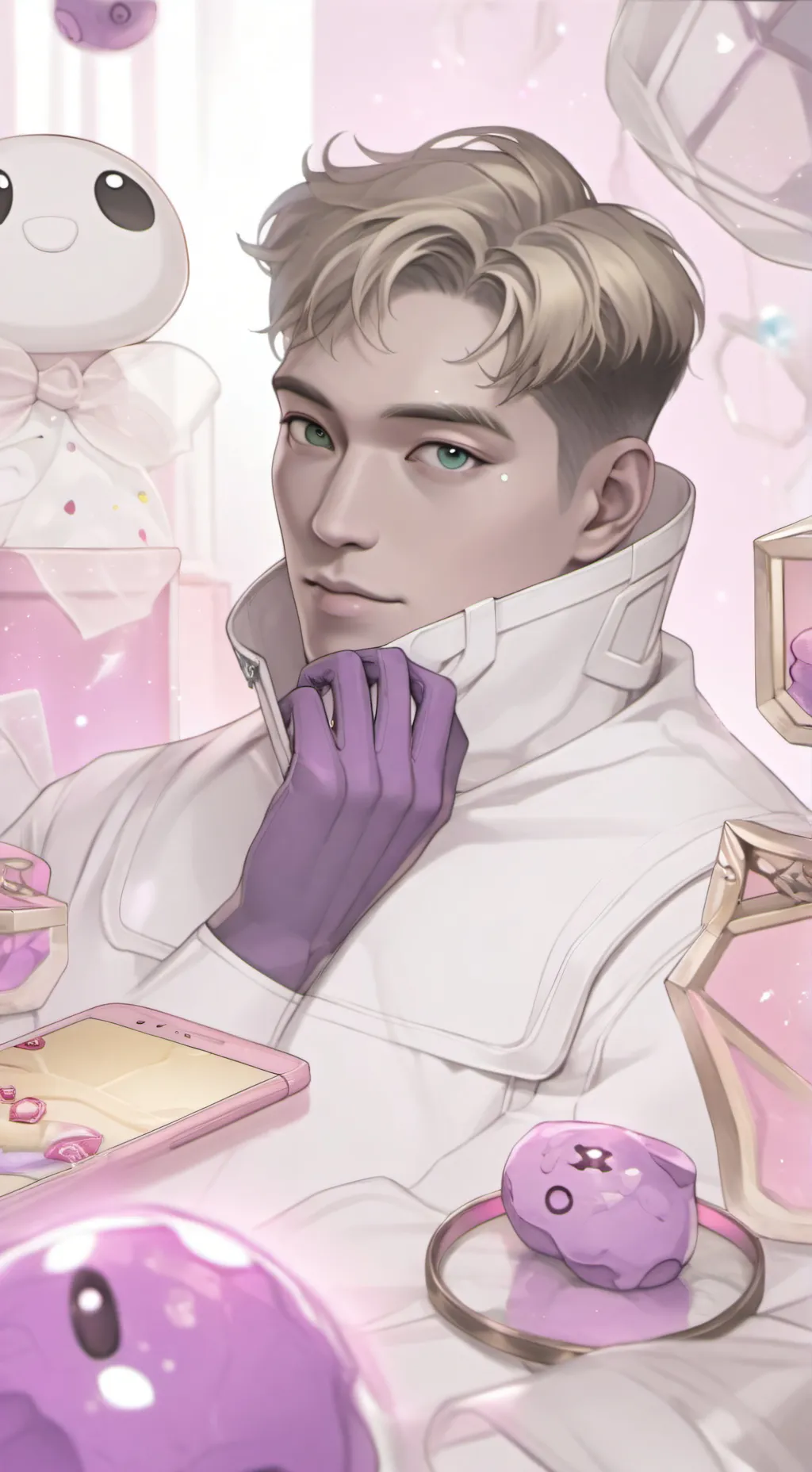 ai character: tHaNoS♥️👅😫 background