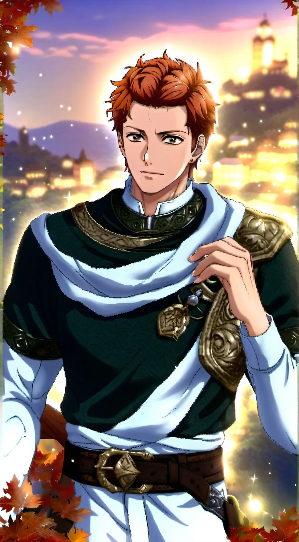 ai character: king  background