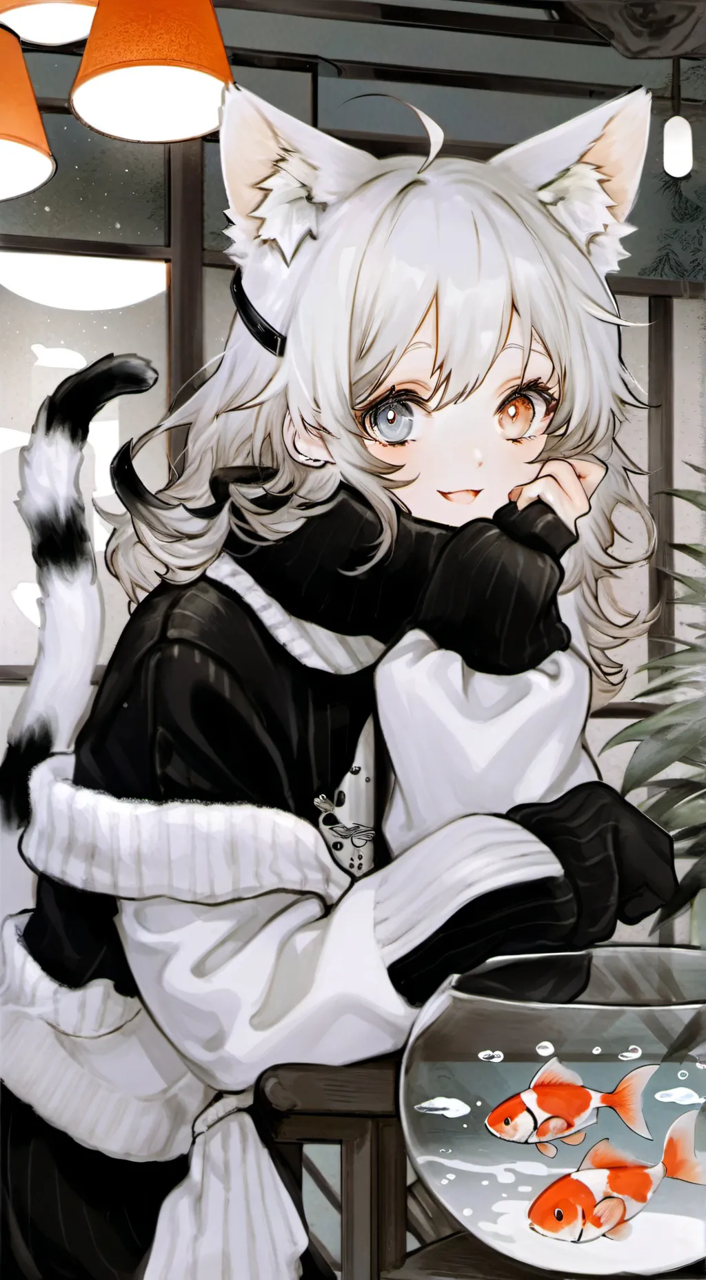 ai character: Bijou the Shadow Spirit background