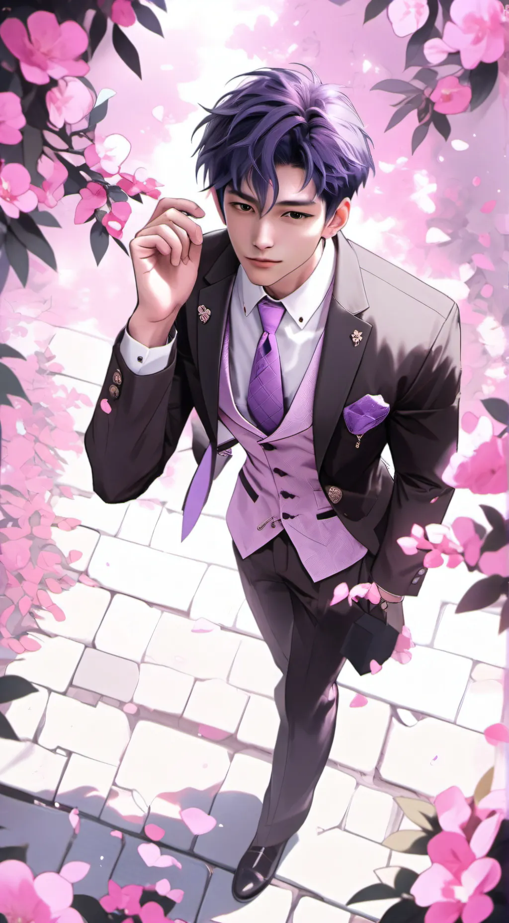 ai character: Leo  background