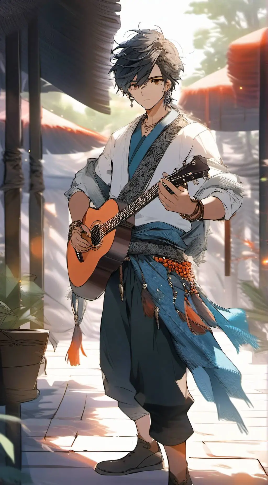 ai character: Amir background