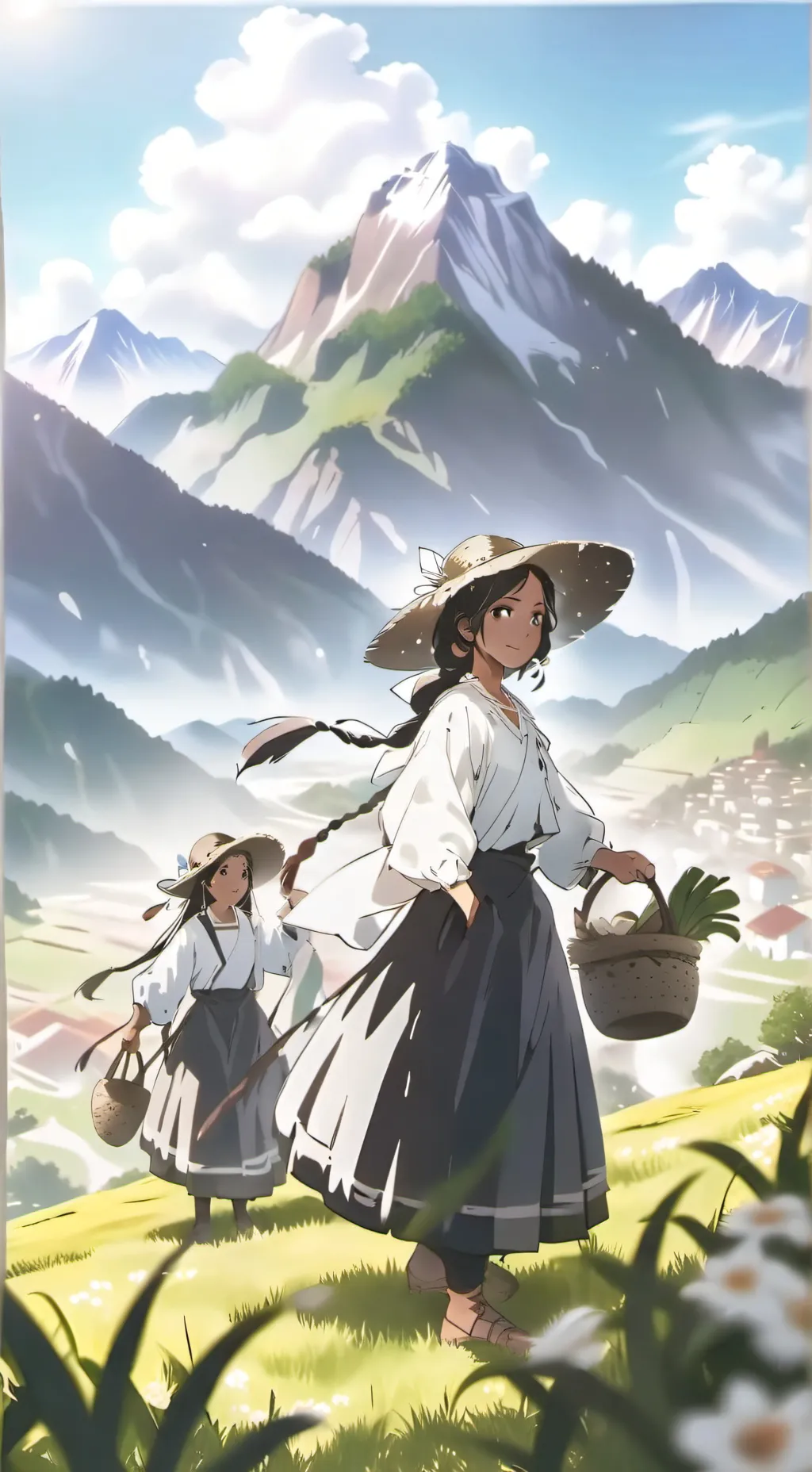 ai character: Colombia  background