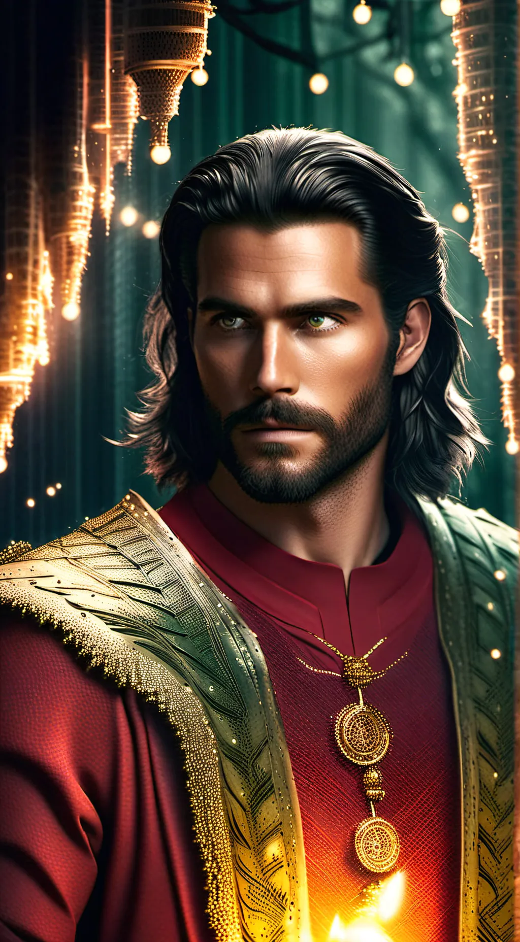 ai character: King Faelan background