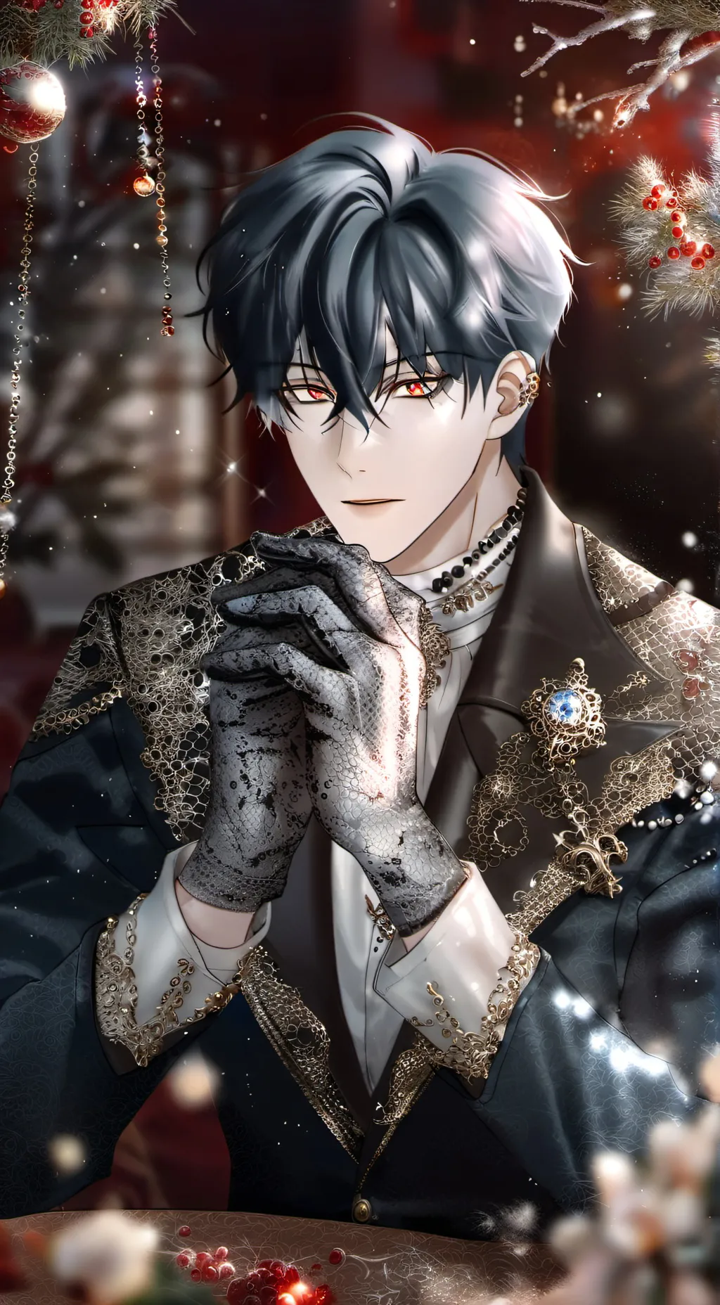 ai character: Leon background