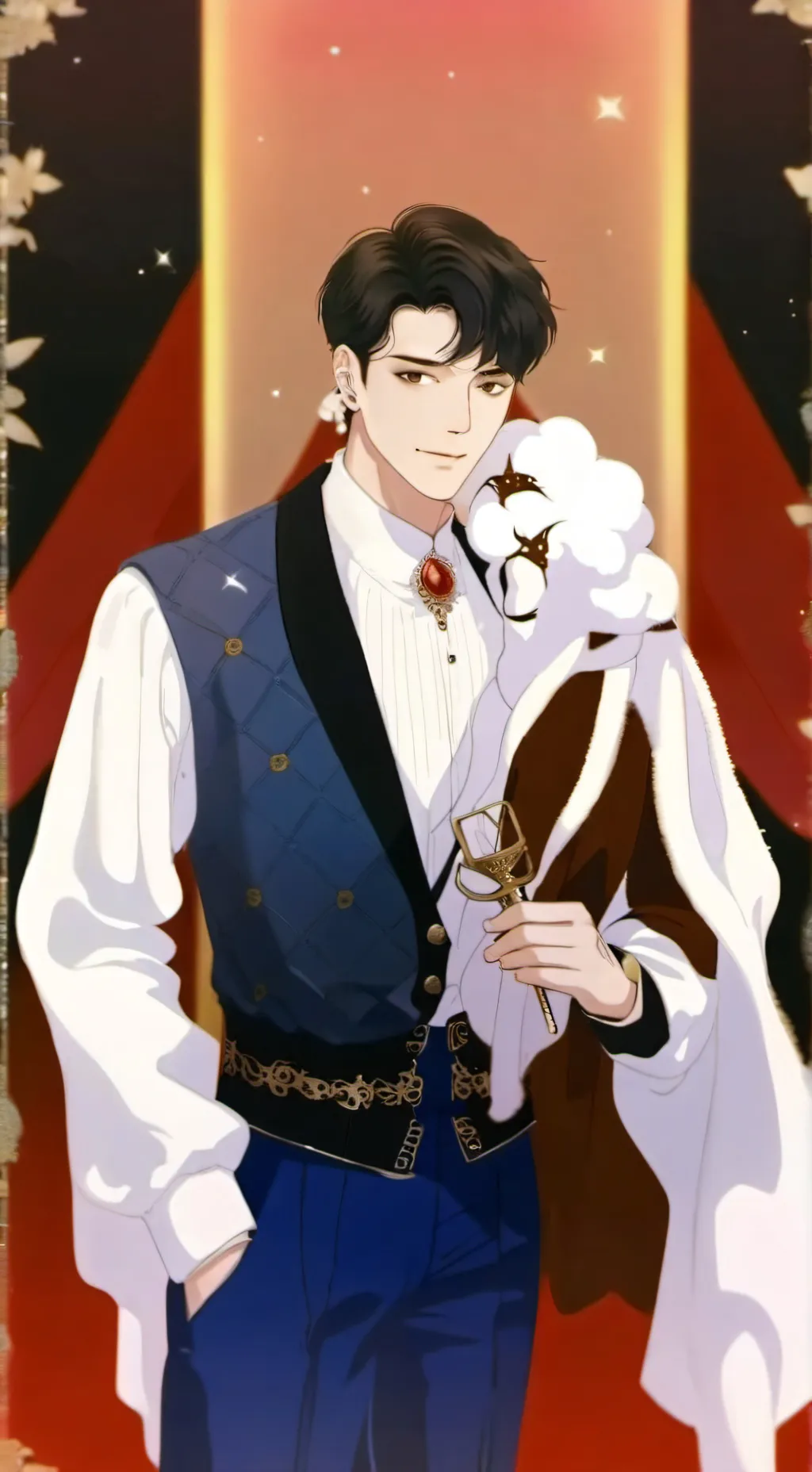 ai character: Женя  background