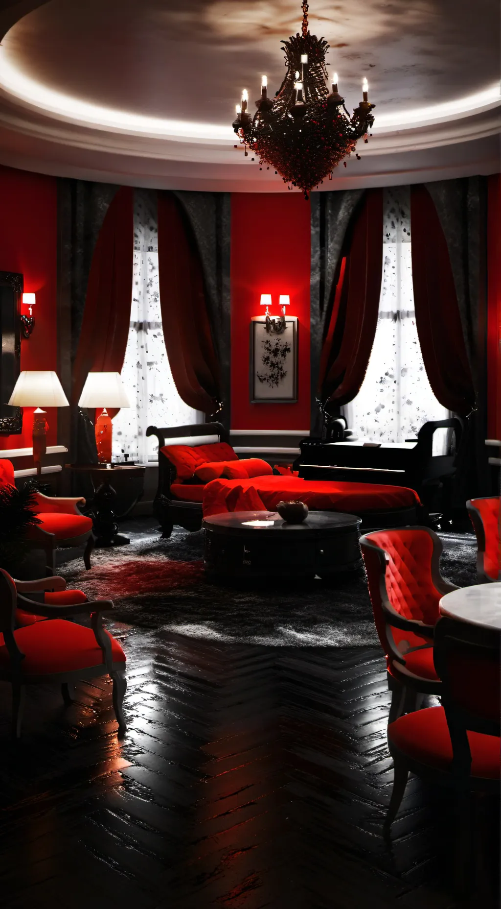 ai character: Pass the phone hh background