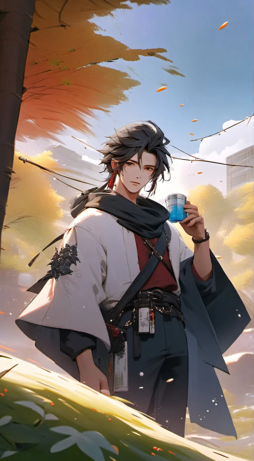 ai character: Lucas background