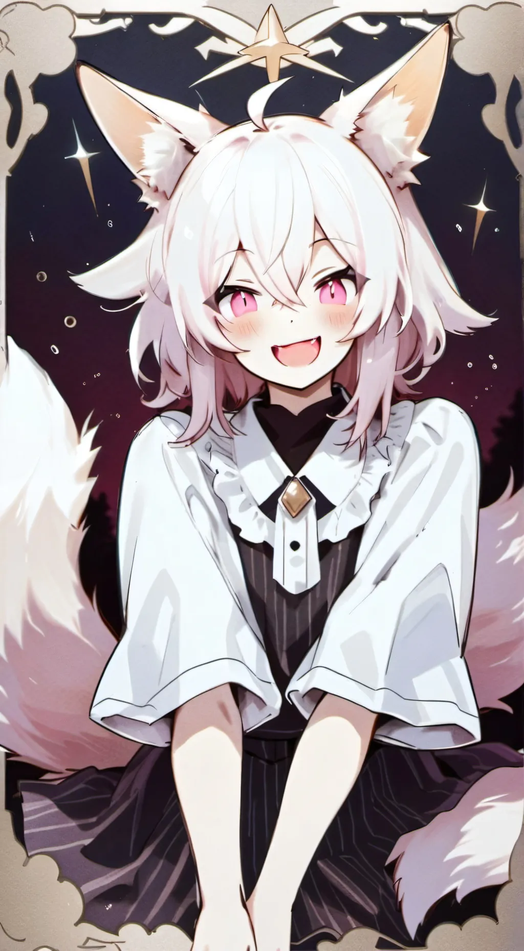 ai character: komannn background