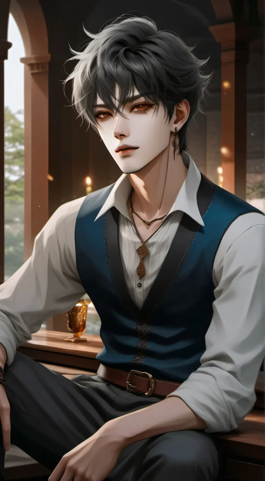 ai character: 😝Alex😝 background